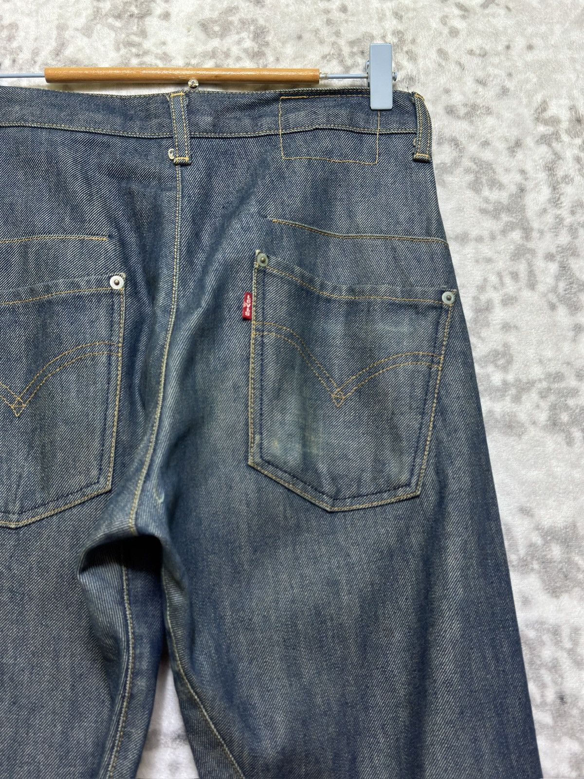 Levi's Levi’s Engineered Jeans Regular Twisted Seam Made in Japan Size US 27 - 11 Thumbnail