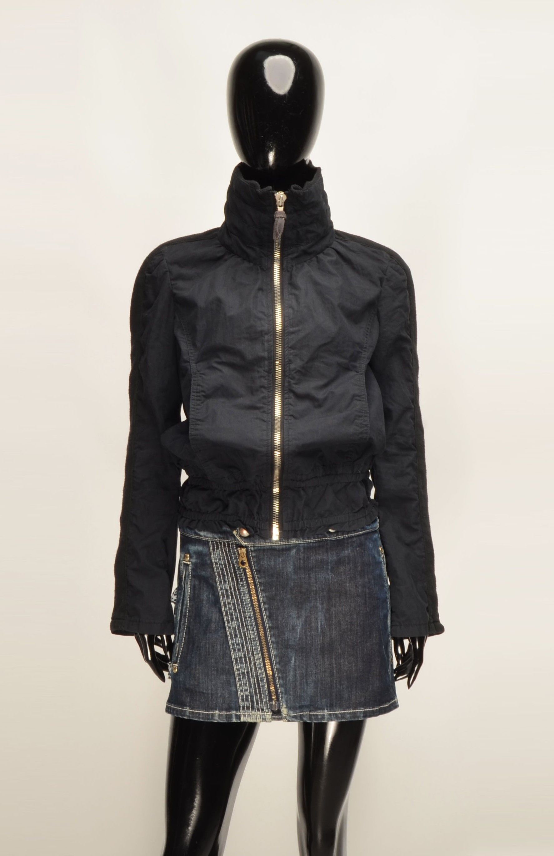 Diesel Vintage Diesel Y2K Grunge Charcoal Jacket Size M / US 6-8 / IT 42-44 - 1 Thumbnail