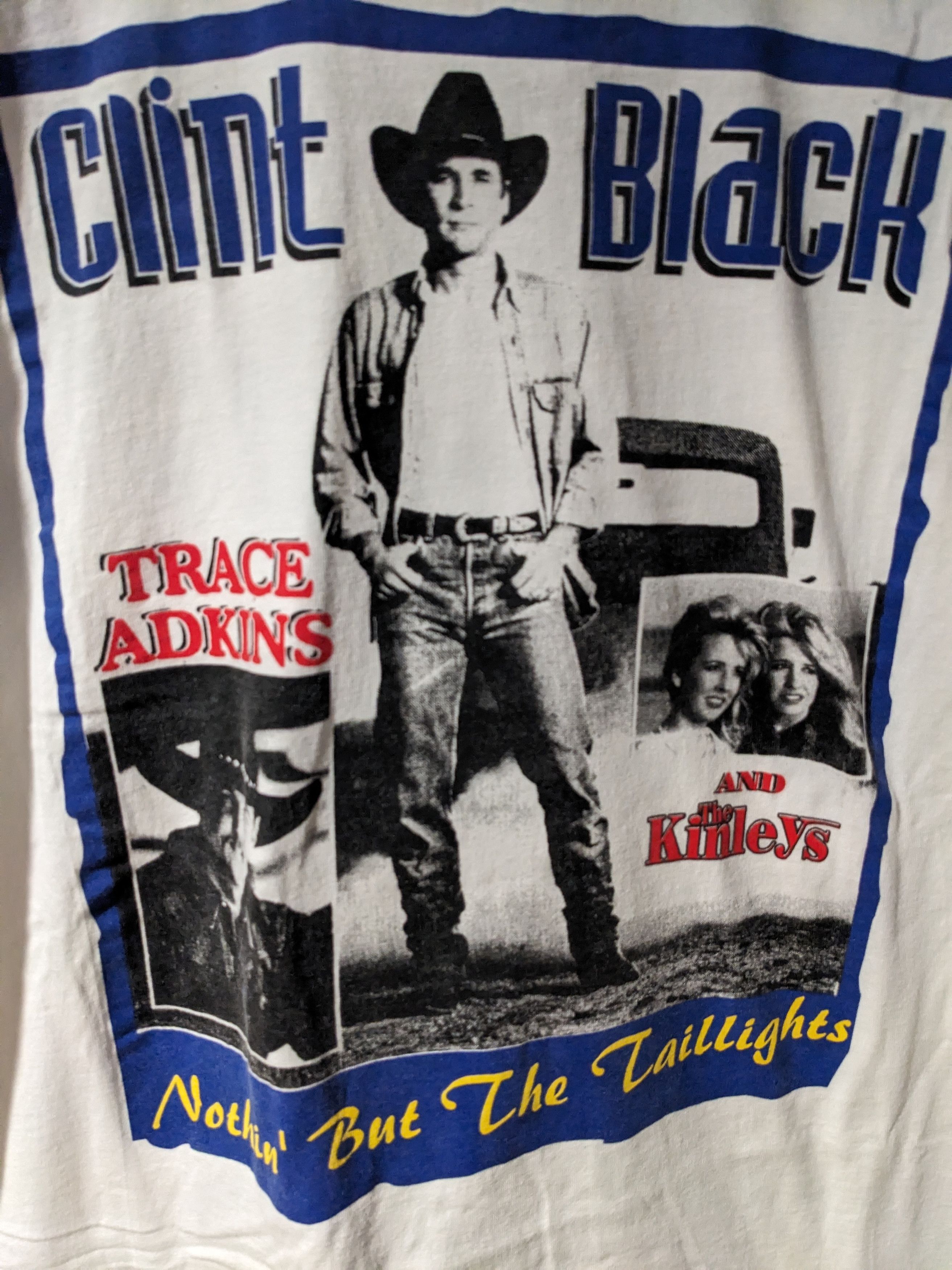 Band Tees × Vintage Vintage 1998 Clint Black Trace Adkins Nothing T-Shirt Size US XL / EU 56 / 4 - 2 Thumbnail