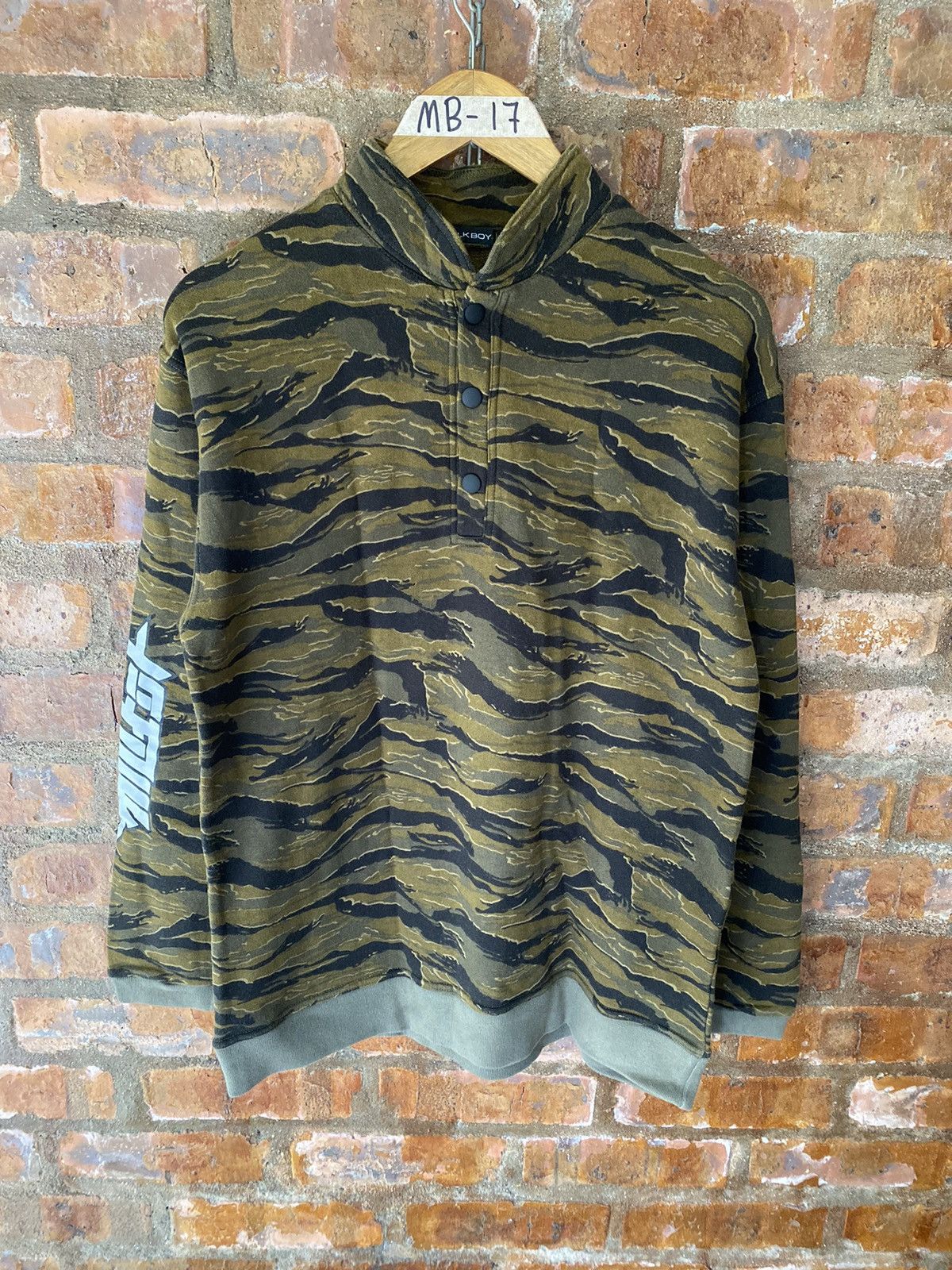 Beauty Beast 🔥AW2005 MILK BOY camo System Vaccs Punk sweatshirt Size US M / EU 48-50 / 2 - 2 Thumbnail