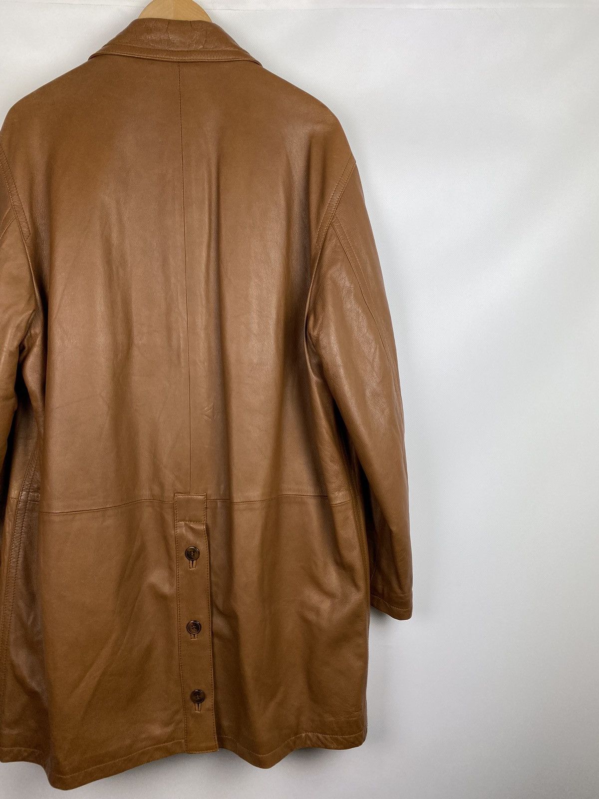 Mandelli Enrico Mandelli vintage real leather men’s coat jacket Size US L / EU 52-54 / 3 - 15 Thumbnail