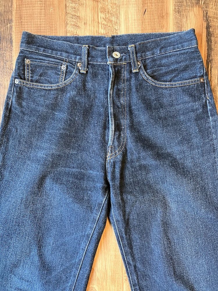 United Arrows United Arrows Green Label Relaxing W30 x L31 Selvedge Denim Size US 30 / EU 46 - 4 Thumbnail