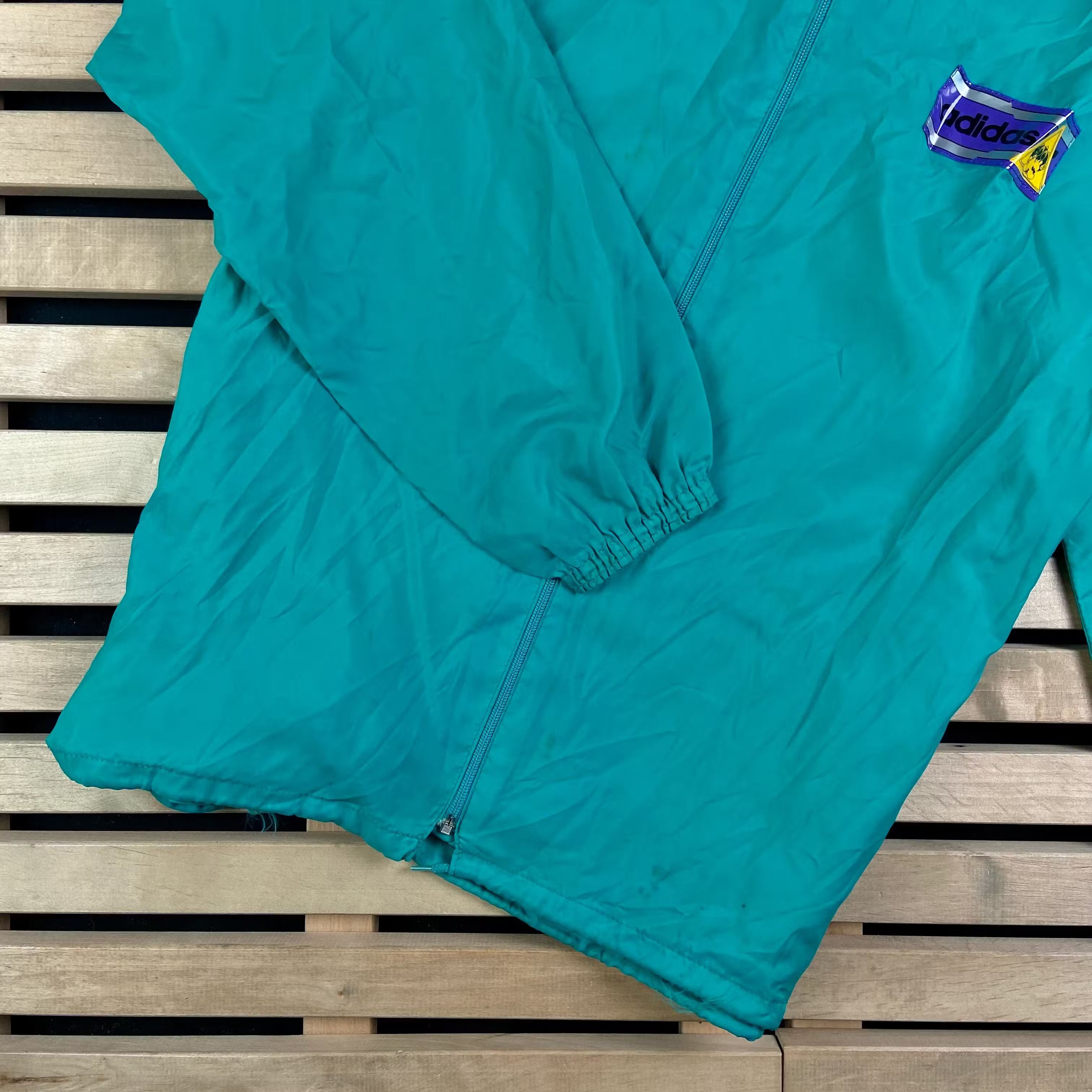 Adidas × Vintage Mens Hooded Jacket Adidas Originals Vintage Size XS Size US XS / EU 42 / 0 - 3 Thumbnail
