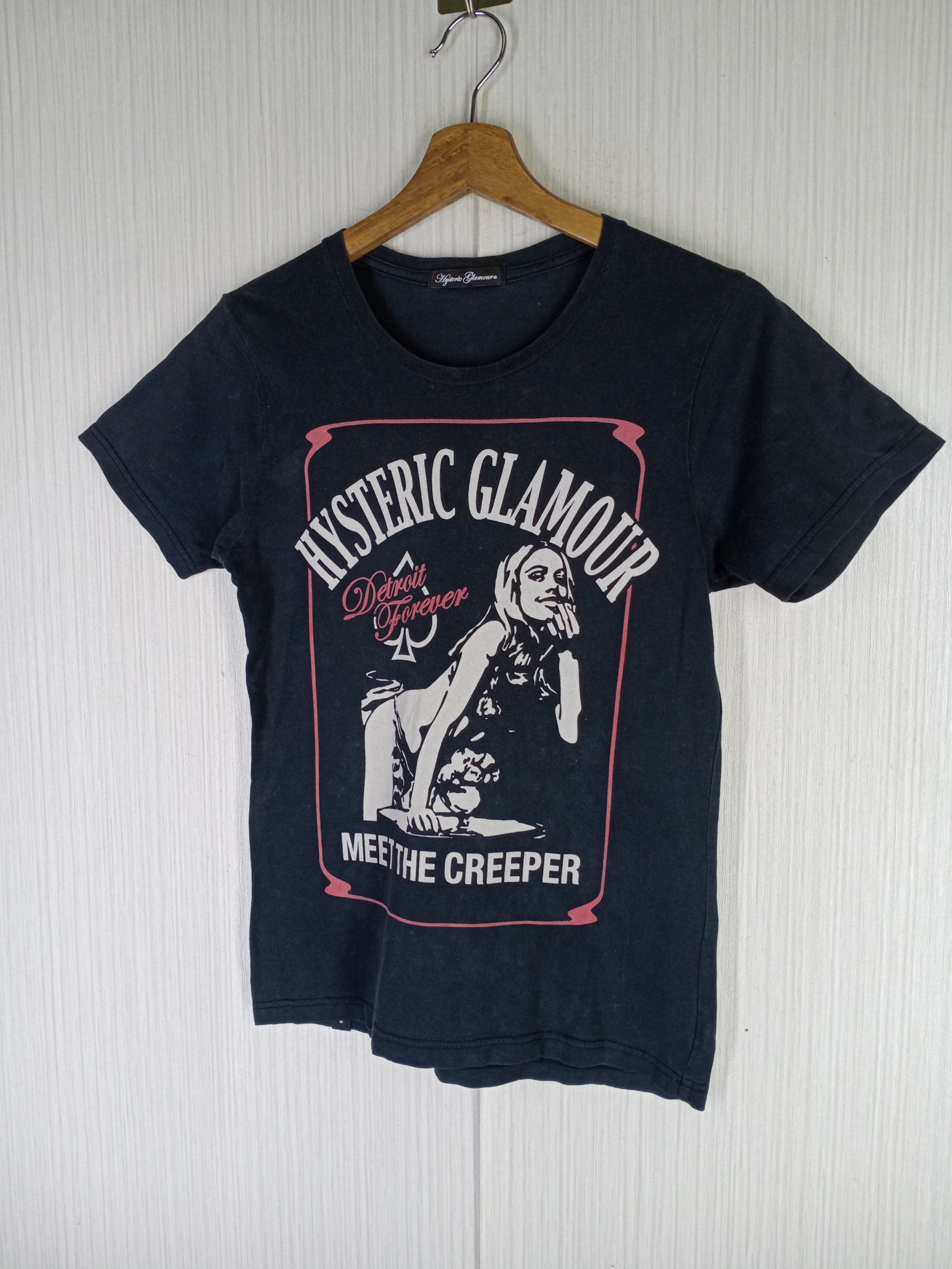 Hysteric Glamour Rare Vintage Hysteric Glamour Meet The Creeper Tshirt Size US XS / EU 42 / 0 - 4 Thumbnail