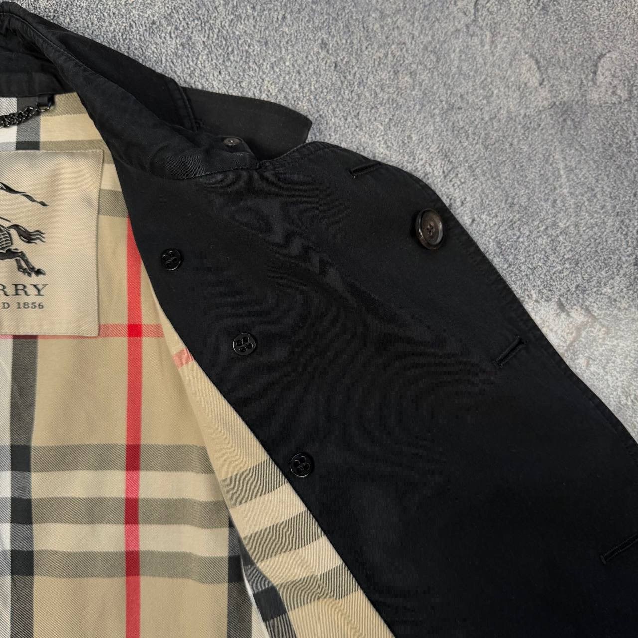 Burberry Black Burberry Trench Coat Size S / US 4 / IT 40 - 8 Thumbnail