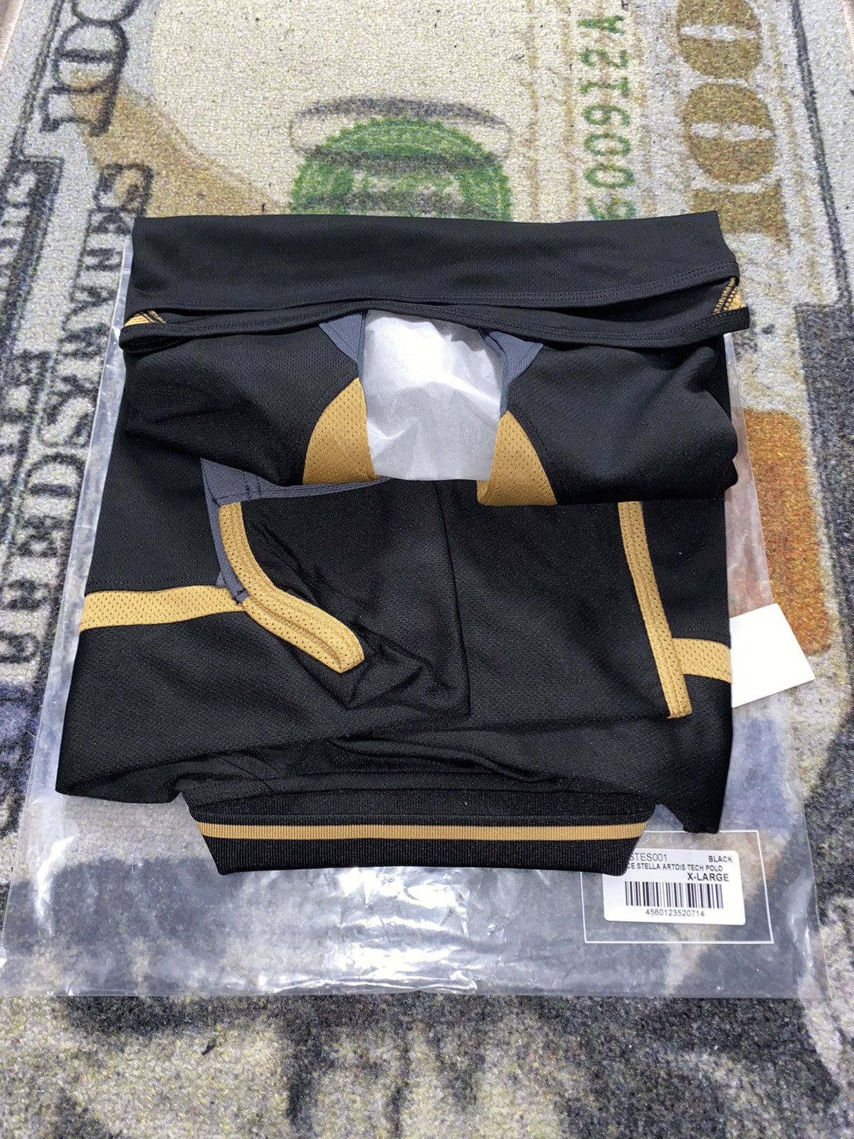Buy Palace x Stella Artois Tech Polo 'Black' - P26STES001 | GOAT