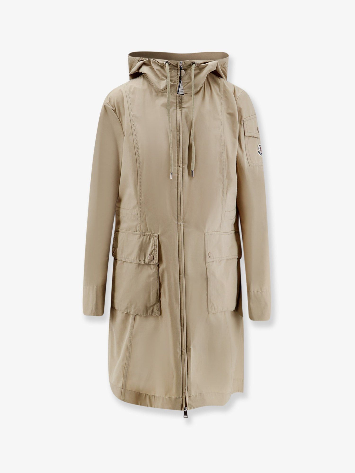 Moncler Laerte cotton blend long jacket Tag Size 0 Women - USA Tariffs Included