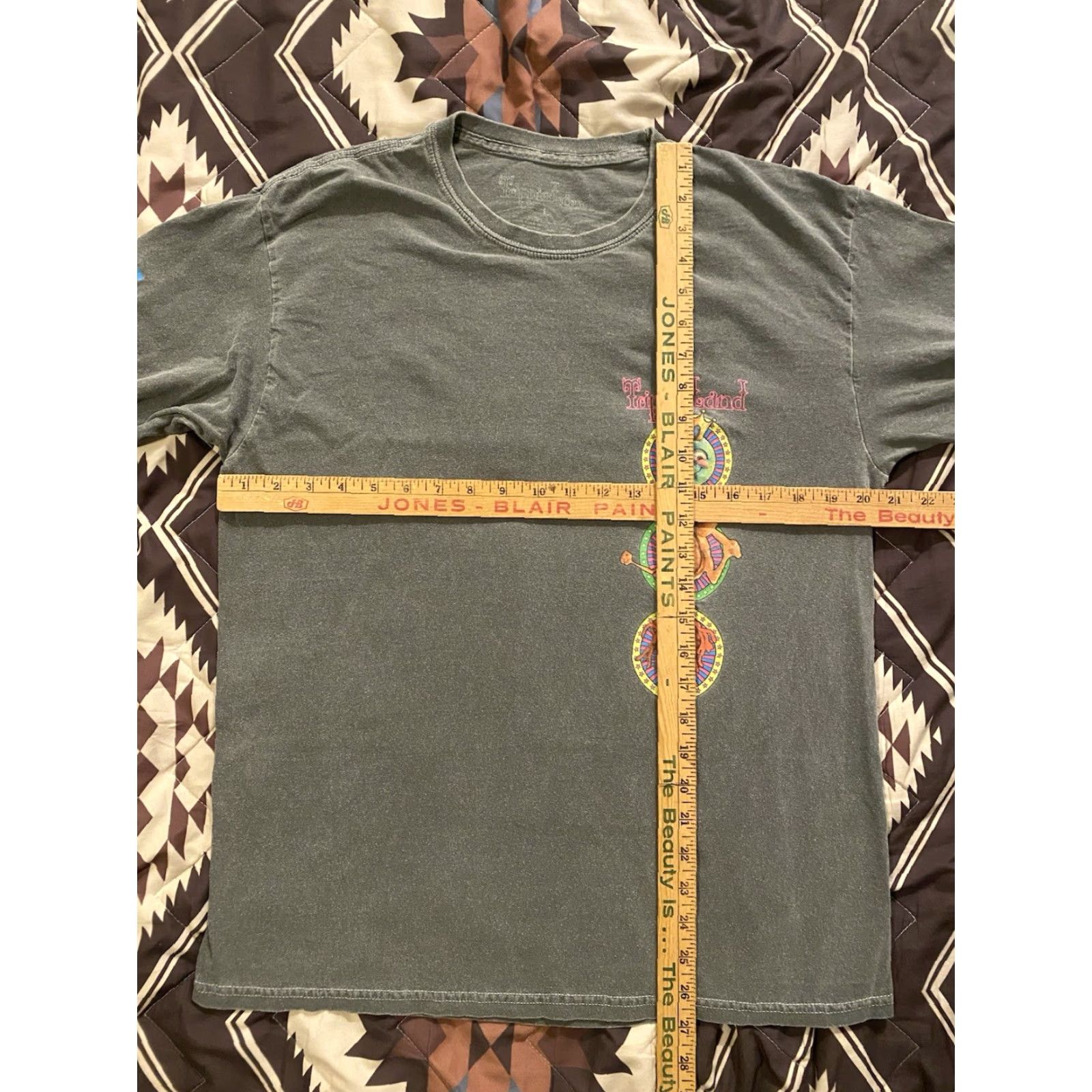 Doublet VINTAGE Trippie Redd Trippieland Double Sided Long Sleeve T Shirt Gray Large Distressed Size US L / EU 52-54 / 3 - 4 Thumbnail