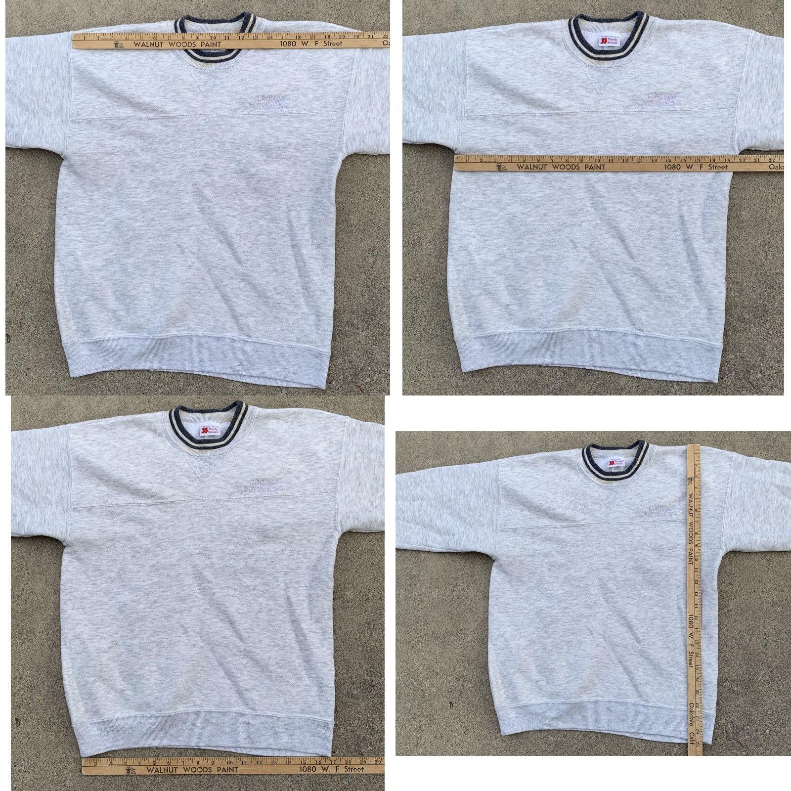 Nautica Vtg Crown Princess sweatshirt pullover Nautical Cruise Ship Maritime size Medium Size US M / EU 48-50 / 2 - 8 Thumbnail