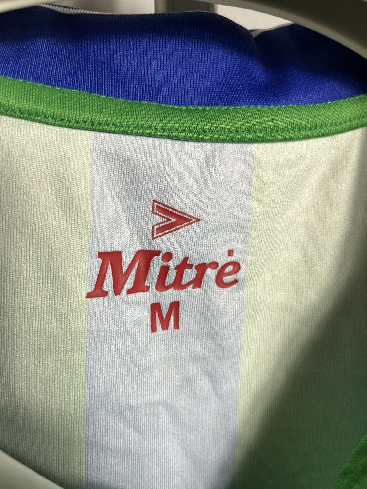 Other Mitre 1994 1996 Hibernian Away Shirt Replica soccer jersey Size US M / EU 48-50 / 2 - 2 Thumbnail