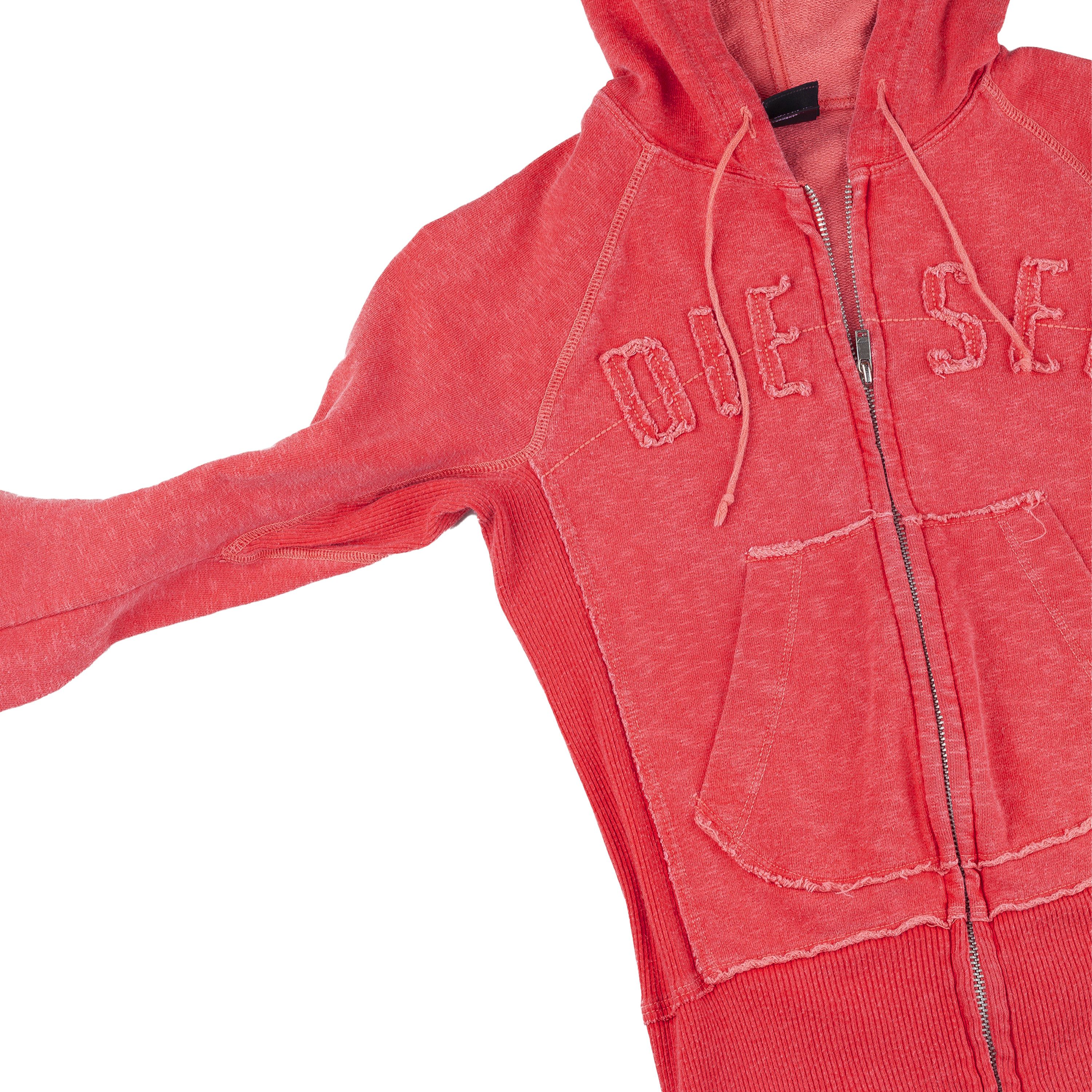 Diesel × Diesel Black Gold Diesel Red Fitted Vintage Jacket (S) Size S / US 4 / IT 40 - 5 Thumbnail