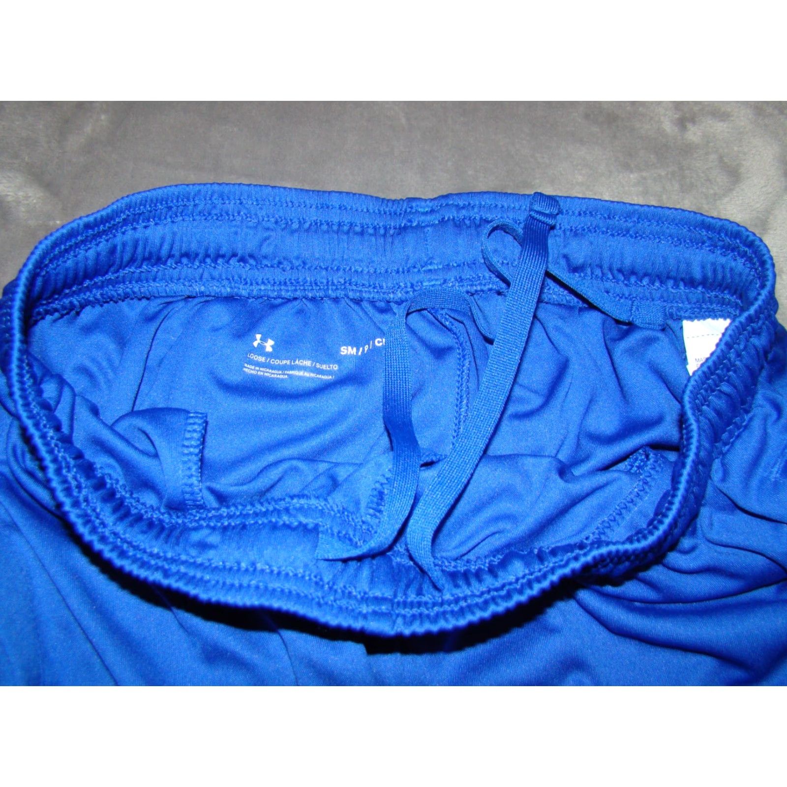 Under Armour Under Armour Mens Small Royal Blue Loose Fit Heat Gear Pockets Shorts Size US 29 - 3 Thumbnail
