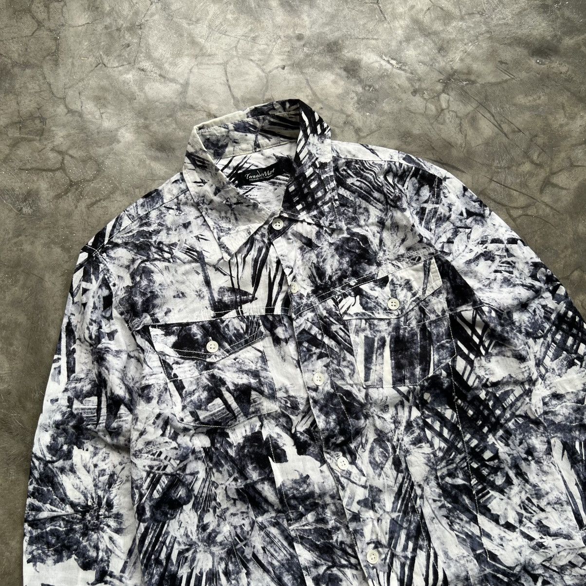 Tornado Mart Tornado Mart Abstrac button up Long Sleeve Shirt Size US L / EU 52-54 / 3 - 3 Thumbnail