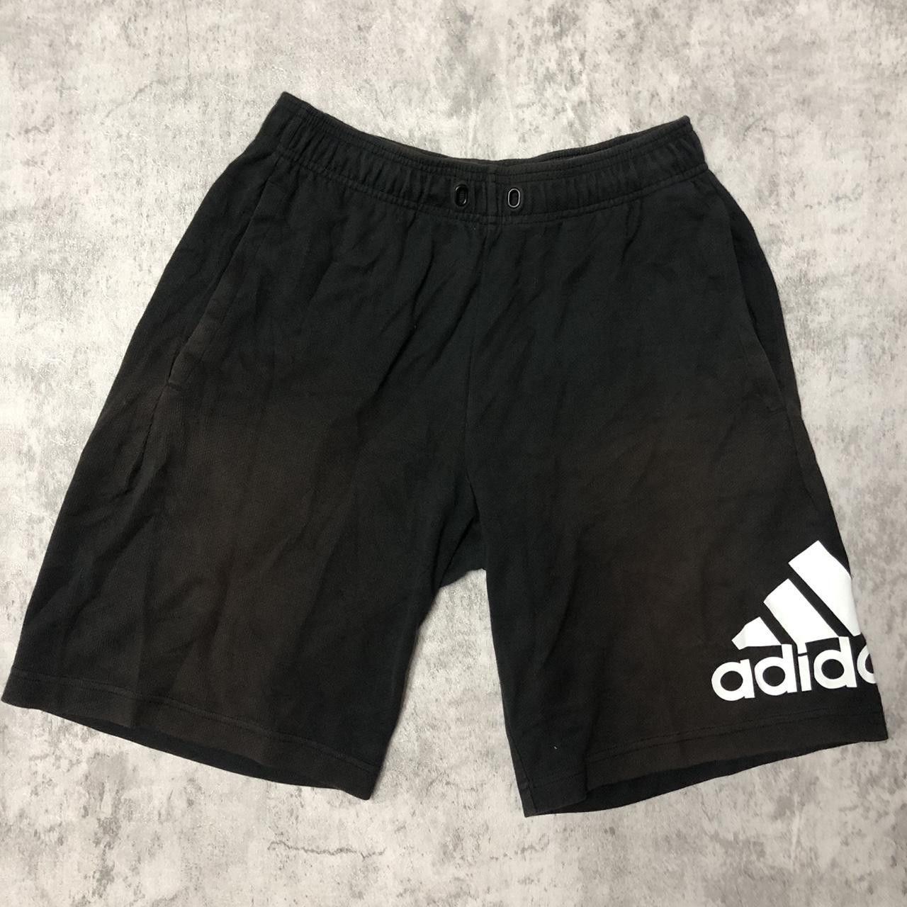 Adidas Black & white Adidas sweat shorts #sportswear Size US 30 / EU 46 - 1 Thumbnail