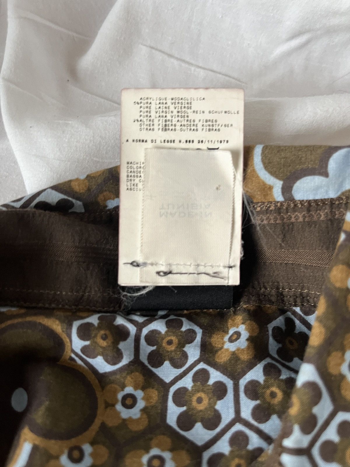 Dolce & Gabbana Ittierre brown floral print button down shirt Size US M / EU 48-50 / 2 - 7 Thumbnail