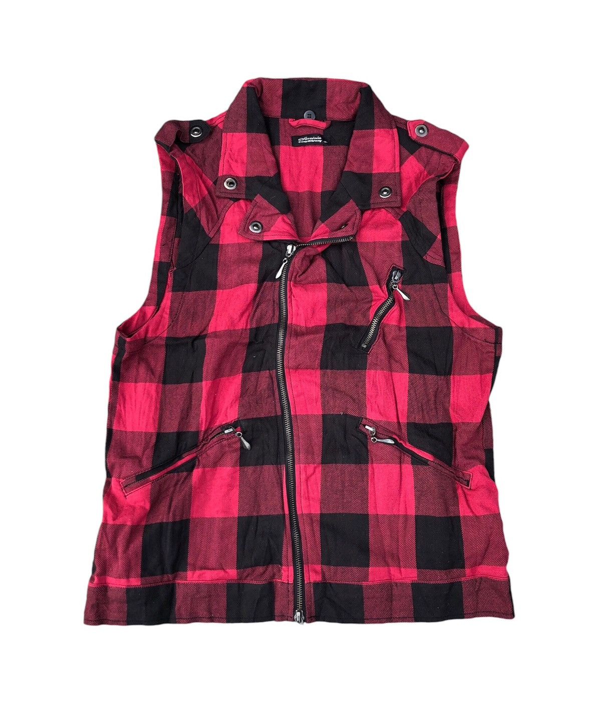 If Six Was Nine × Seditionaries × Tornado Mart 🔥Sonicia Chekered Punk Vest 🔥 Size US M / EU 48-50 / 2 - 1 Thumbnail