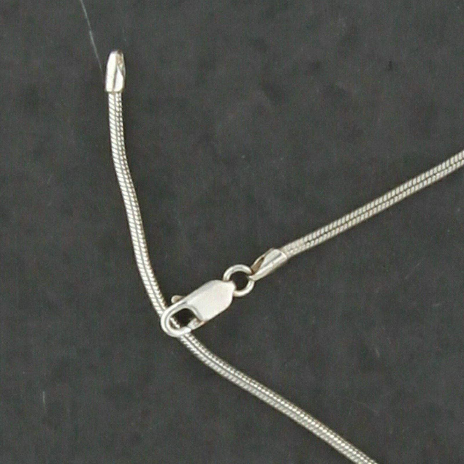 Sterling Silver sterling silver 2mm snake chain necklace size 24in Size ONE SIZE - 3 Thumbnail