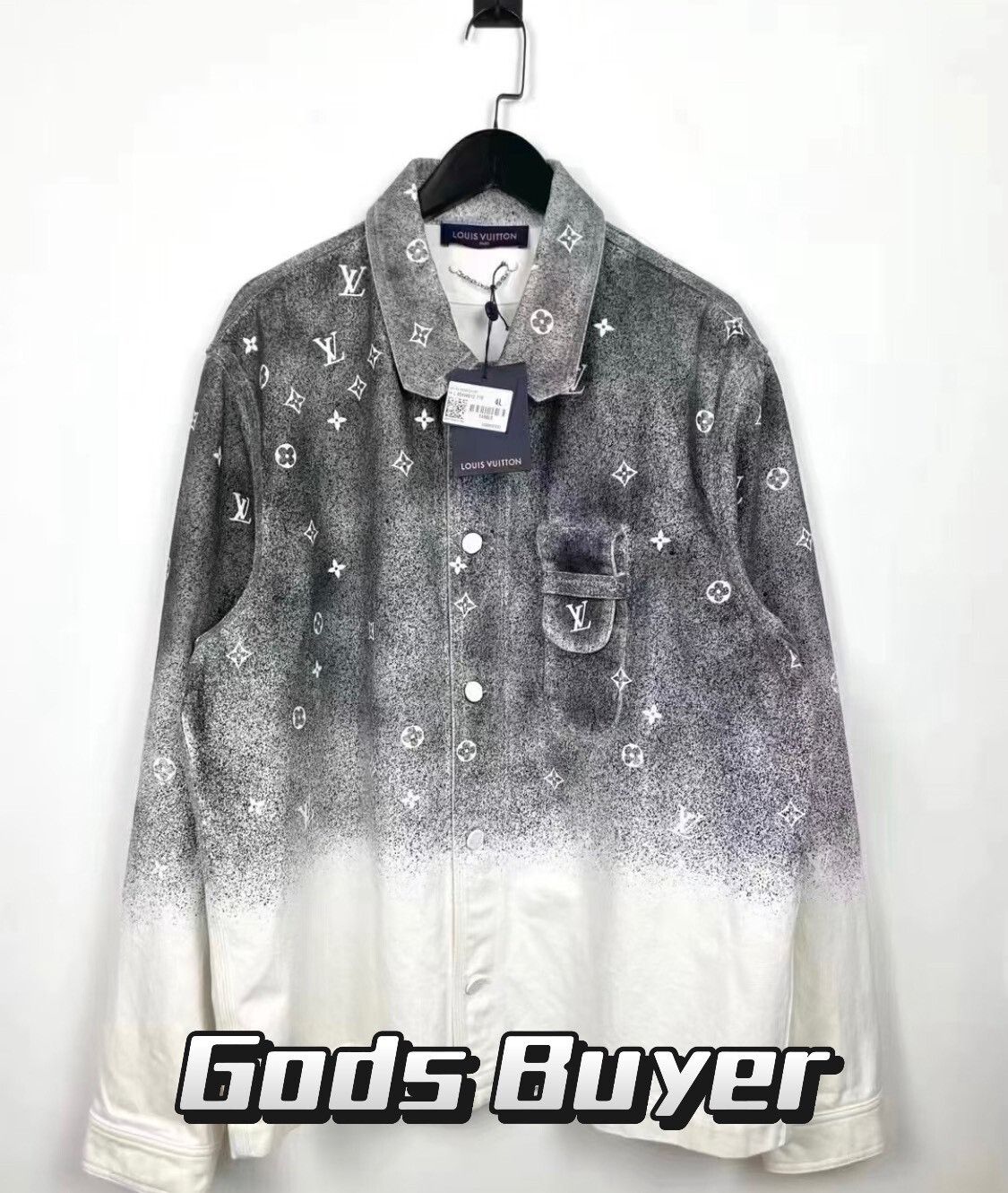 Louis Vuitton louis vuitton starry gradient denim shirt Size US L / EU 52-54 / 3 - 1 Thumbnail