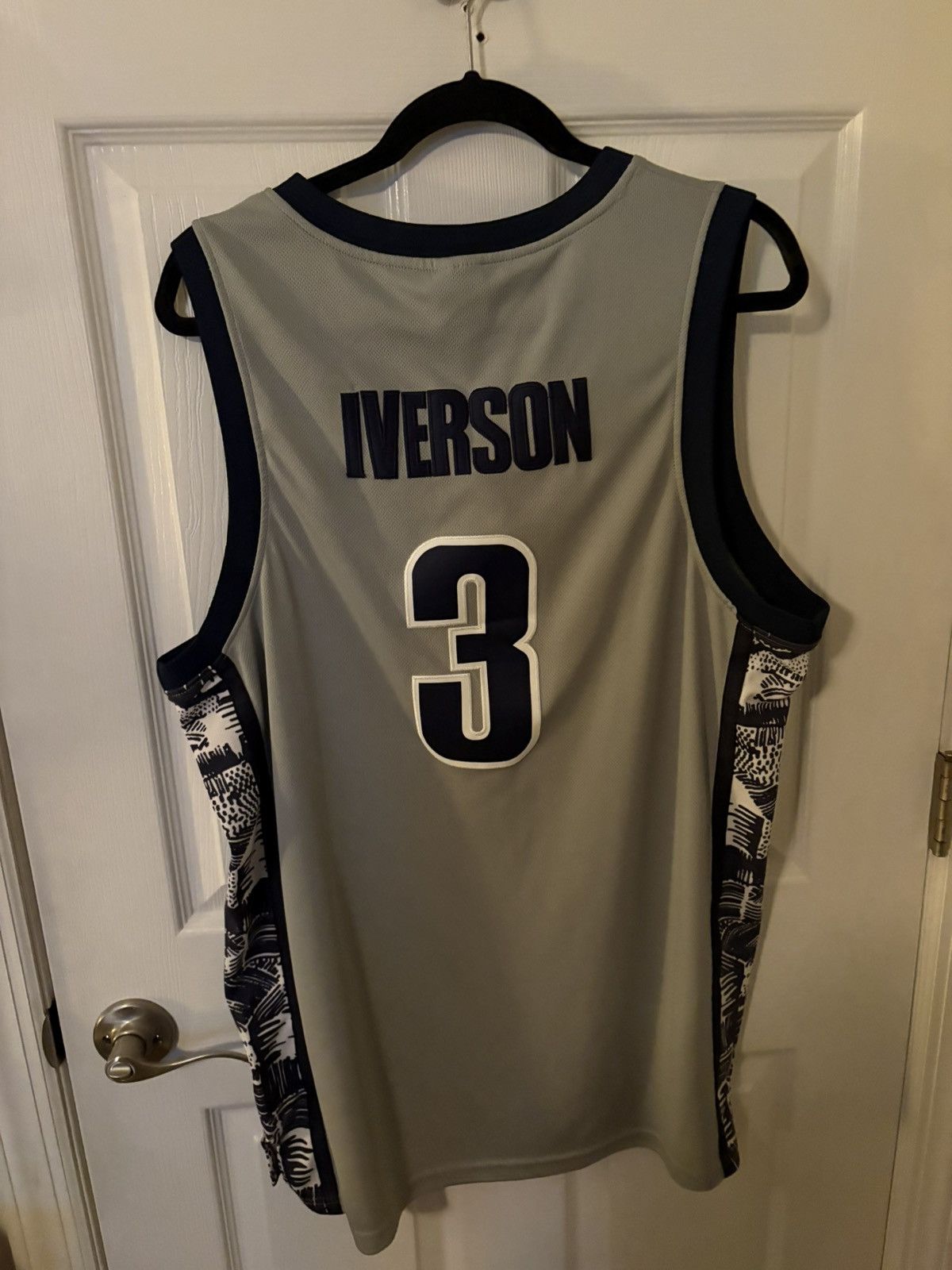 Nike Allen Iverson Hoyas Jersey Size US L / EU 52-54 / 3 - 2 Thumbnail