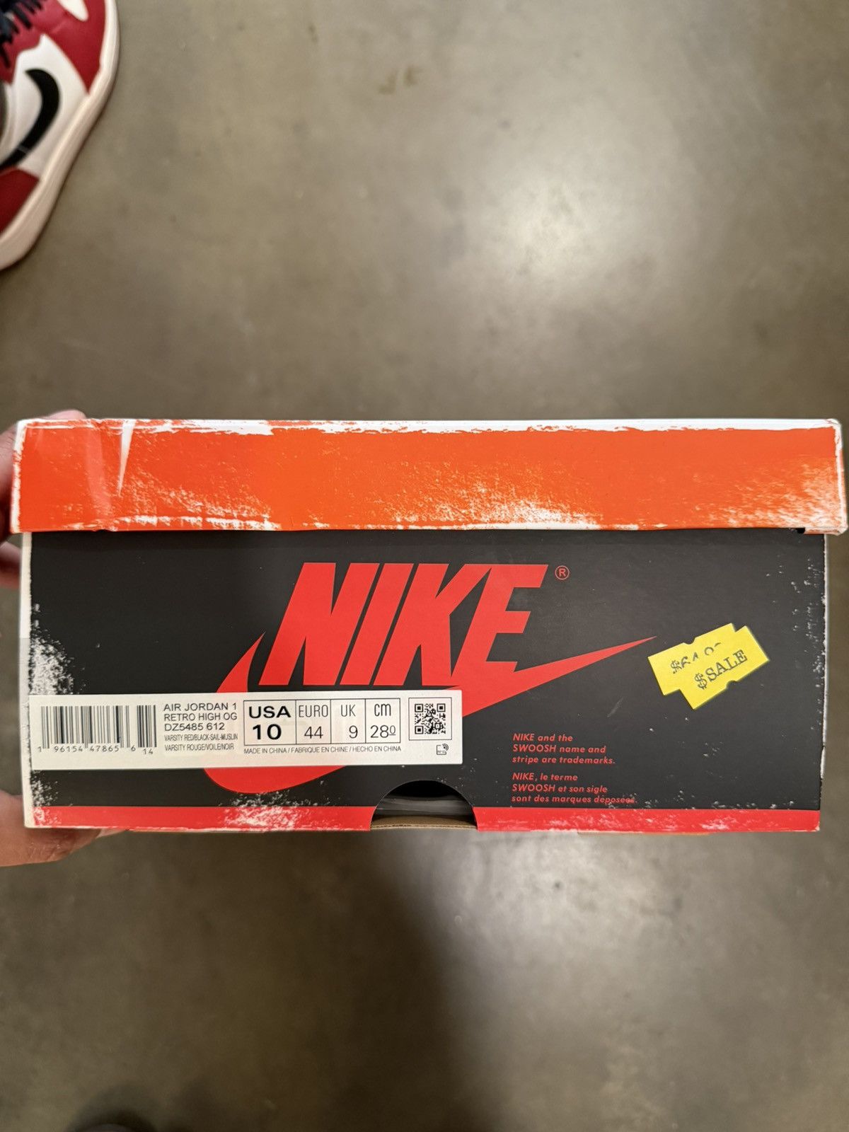 Jordan Brand Jordan 1 Chicago Lost and Found Size US 10 / EU 43 - 12 Thumbnail