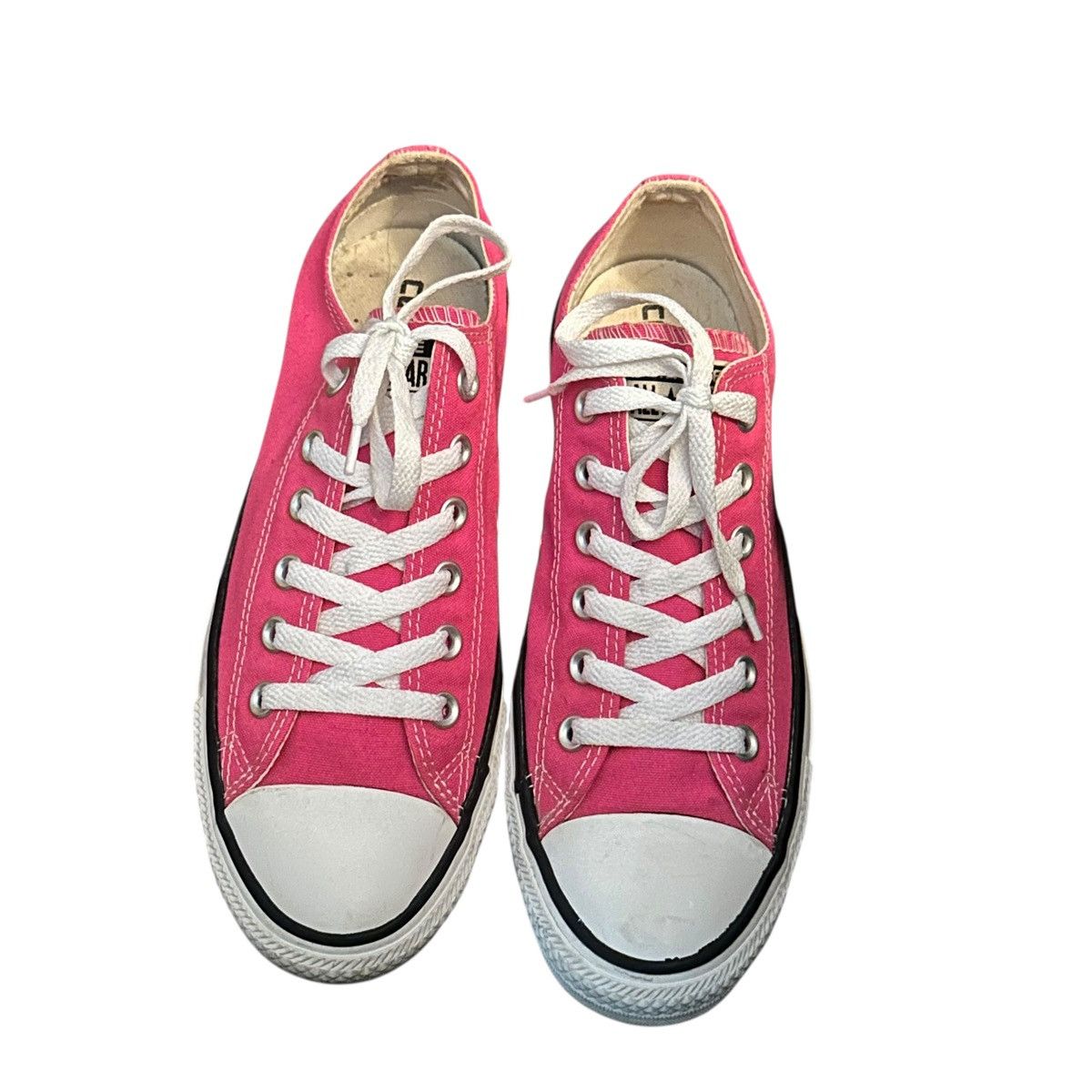 Converse Converse All Star unisex hot pink low top sneakers Size US 9 / IT 39 - 2 Thumbnail