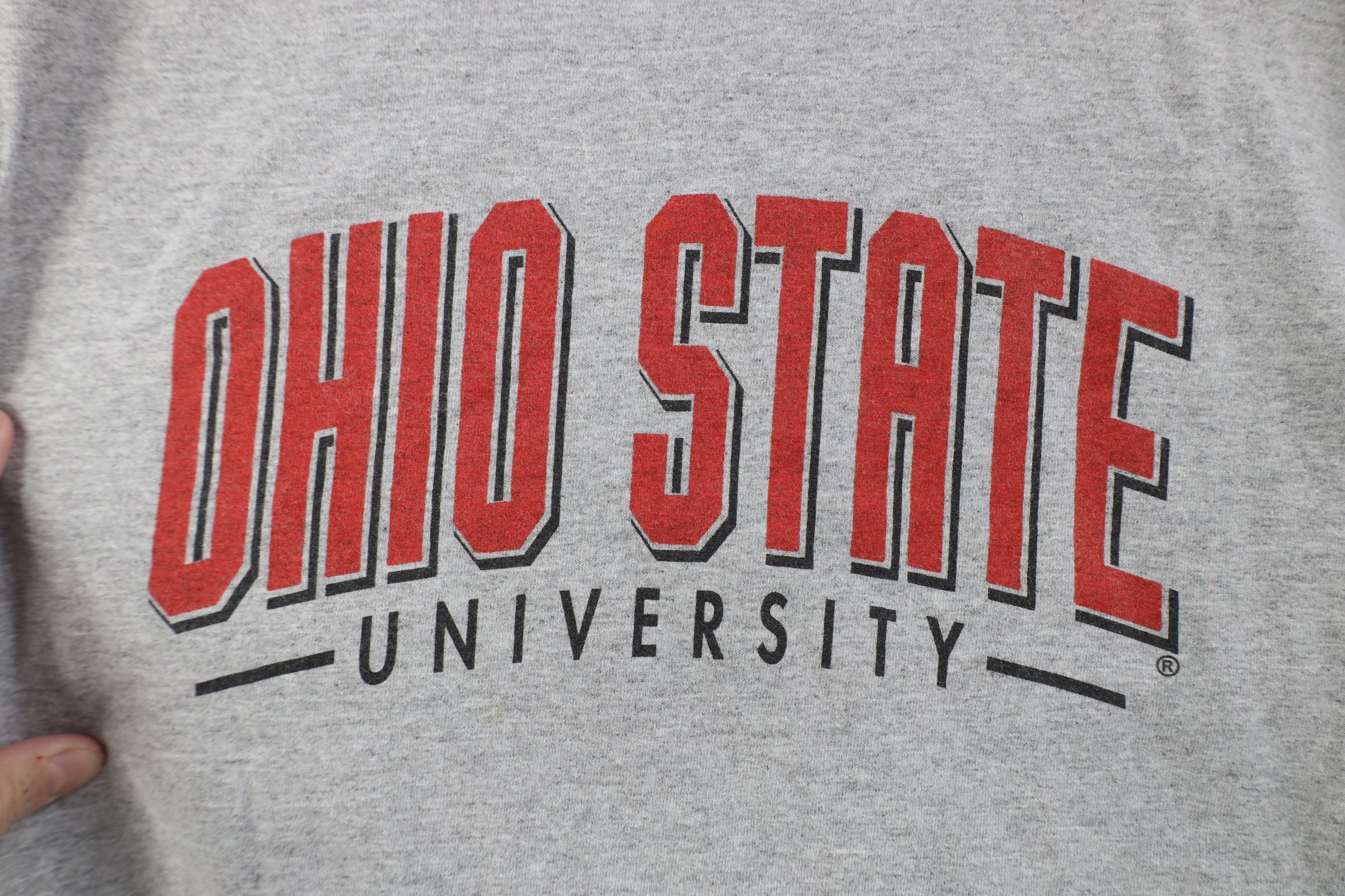 Vintage Vintage Ohio State University Buckeyes T-Shirt Heather Gray Size US M / EU 48-50 / 2 - 4 Thumbnail