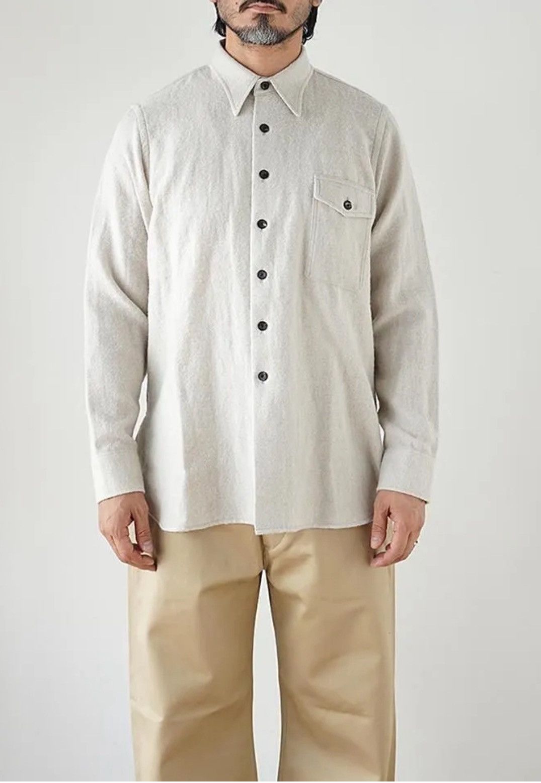 Taiga Takahashi Taiga Takahashi lot 116 long point sports collar shirt Size US S / EU 44-46 / 1 - 4 Thumbnail