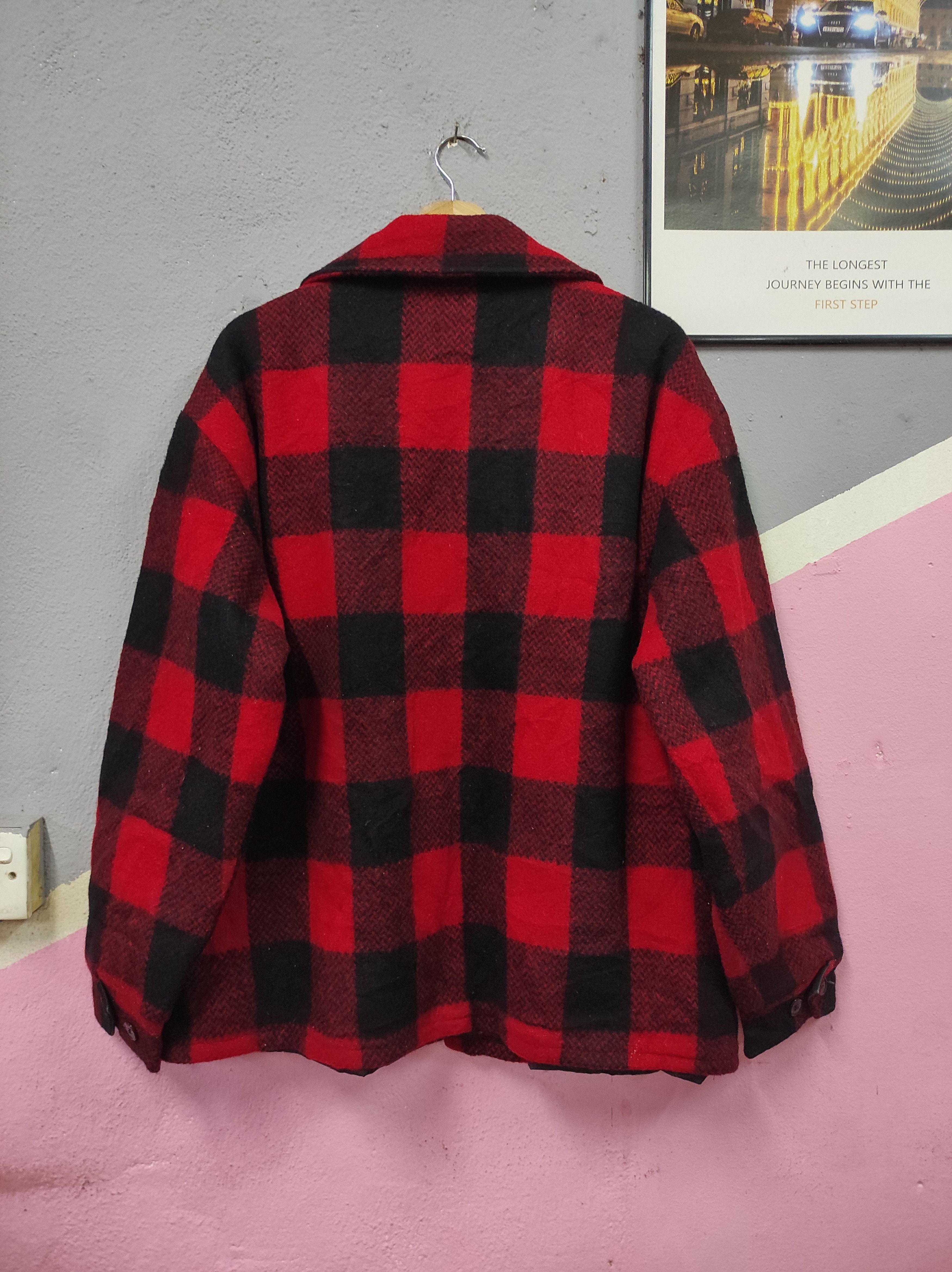 Flannel × Japanese Brand ONLY WEAR B.B.H CLOTHING COMFORTABLE PLAID HEAVY JACKET Size US L / EU 52-54 / 3 - 7 Thumbnail