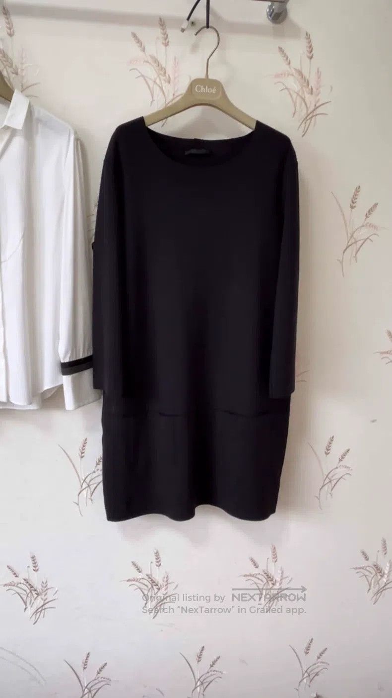 The Row The row Black minimalist dress Size M / US 6-8 / IT 42-44 - 1 Thumbnail