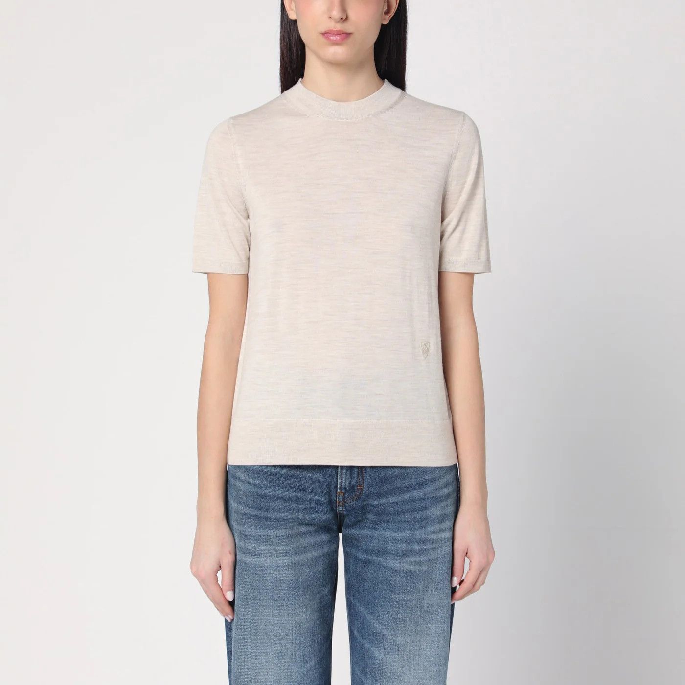 Burberry o1d2blof0426 Wool Sweater in Beige Size M / US 6-8 / IT 42-44 - 1 Thumbnail