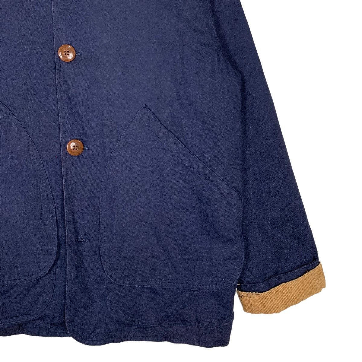 Japanese Brand TEMPTATION Outerwear Plaid Lined Chore Jacket #0259-C12 Size US M / EU 48-50 / 2 - 5 Thumbnail