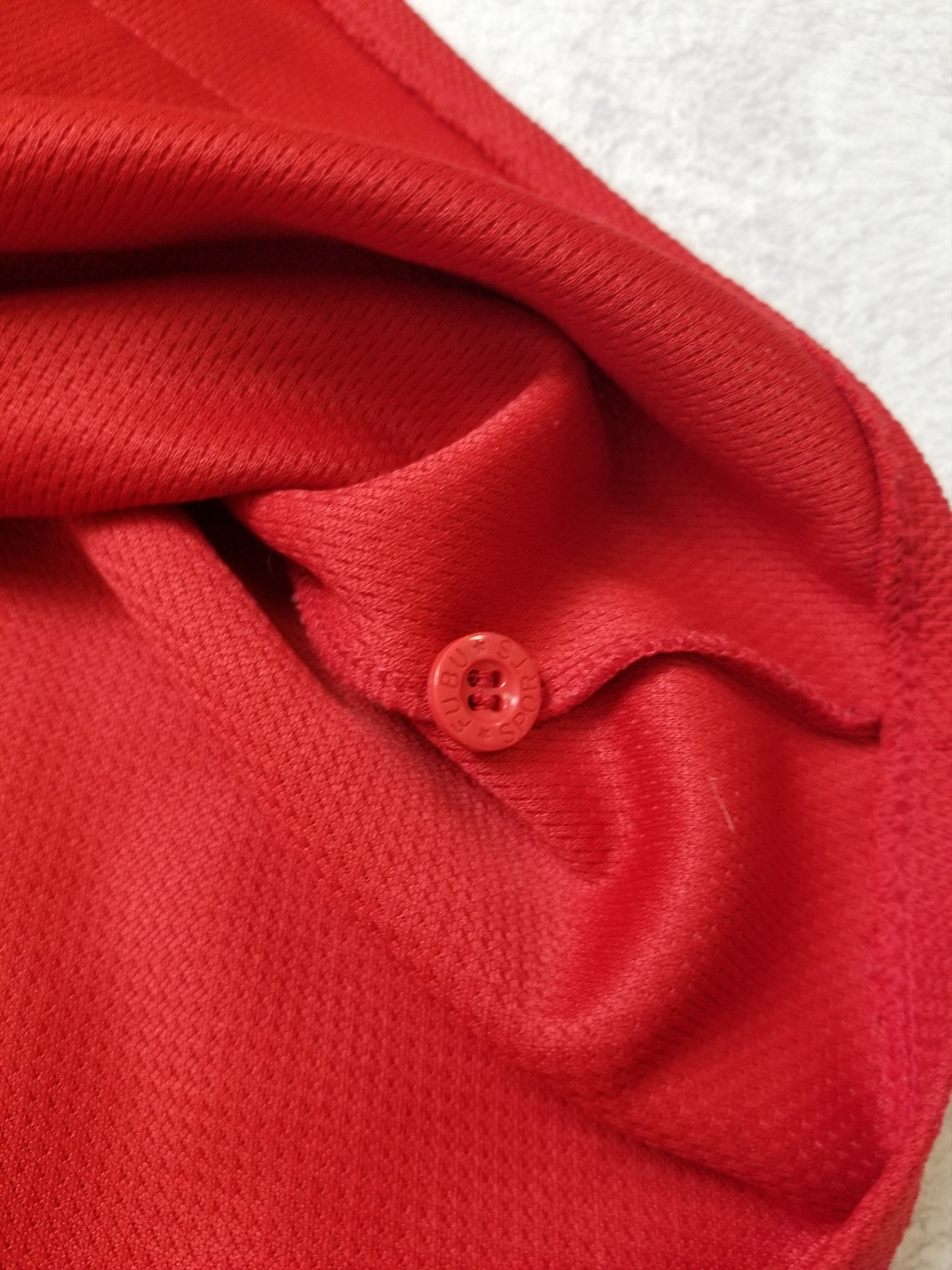 Fubu Vintage Y2K FUBU Sports Red Baseball Stitched Hip Hop Jersey Size US XXL / EU 58 / 5 - 10 Thumbnail