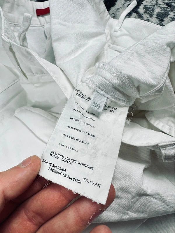Prada Prada White tab shorts white 50 M 32 Size US 32 / EU 48 - 5 Thumbnail
