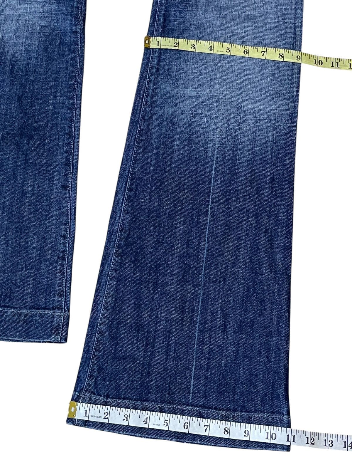 7 For All Mankind 🔥SUPER FLARED🔥7 FOR ALL MANKIND made in usa flared jeans Size US 32 / EU 48 - 15 Thumbnail