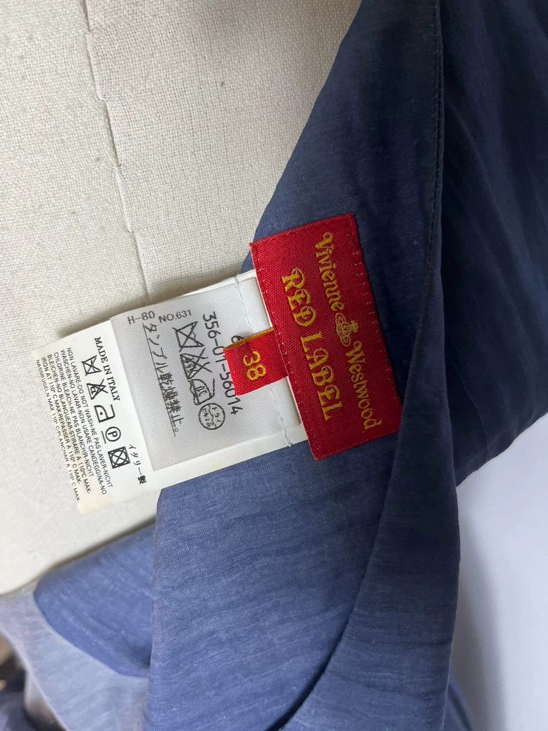 Vivienne Westwood Vivienne Westwood Blue dress with retro corset design Size XS / US 0-2 / IT 36-38 - 3 Thumbnail