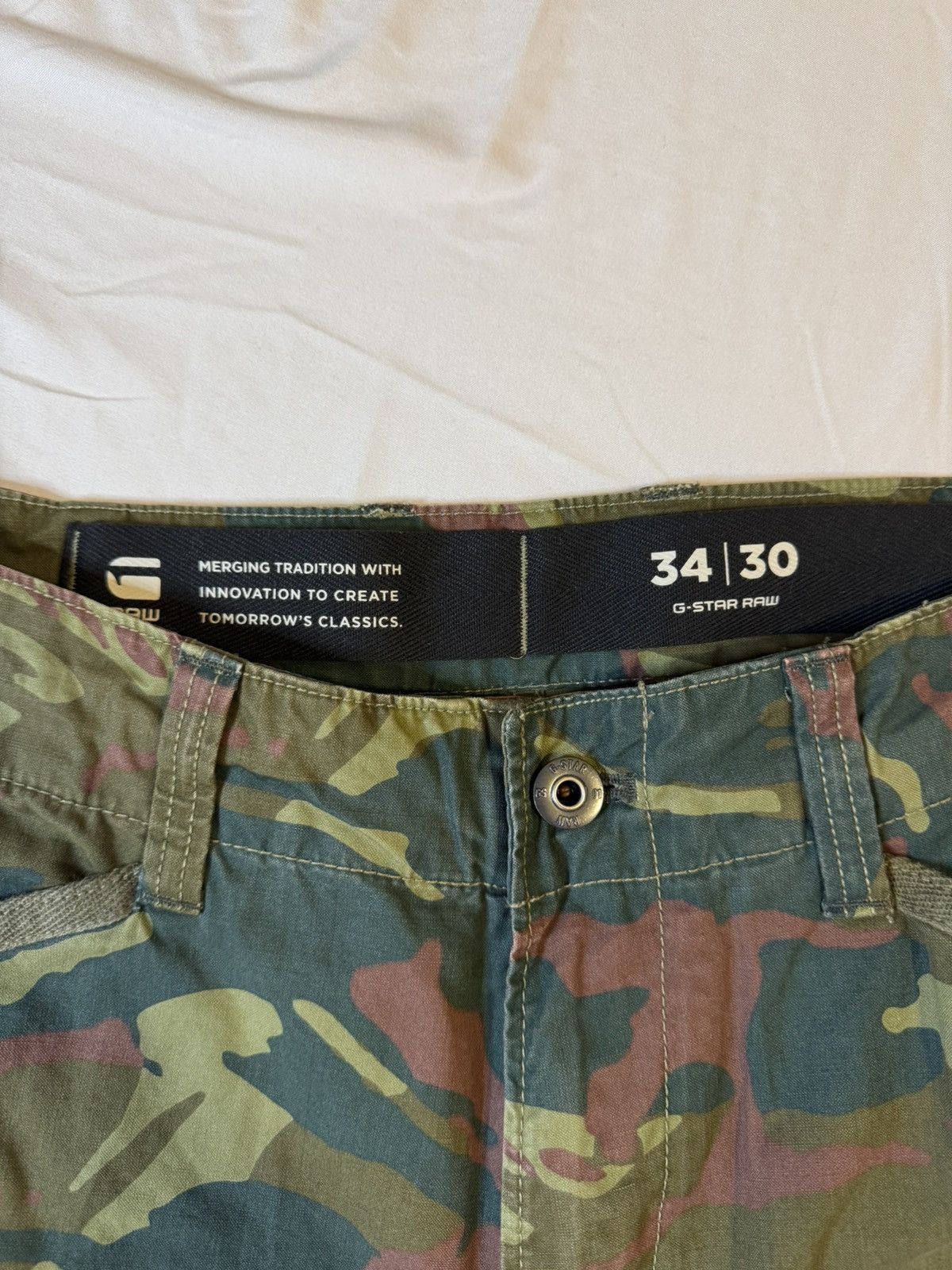 G-Star G-Star Camo Pants Size US 34 / EU 50 - 5 Thumbnail