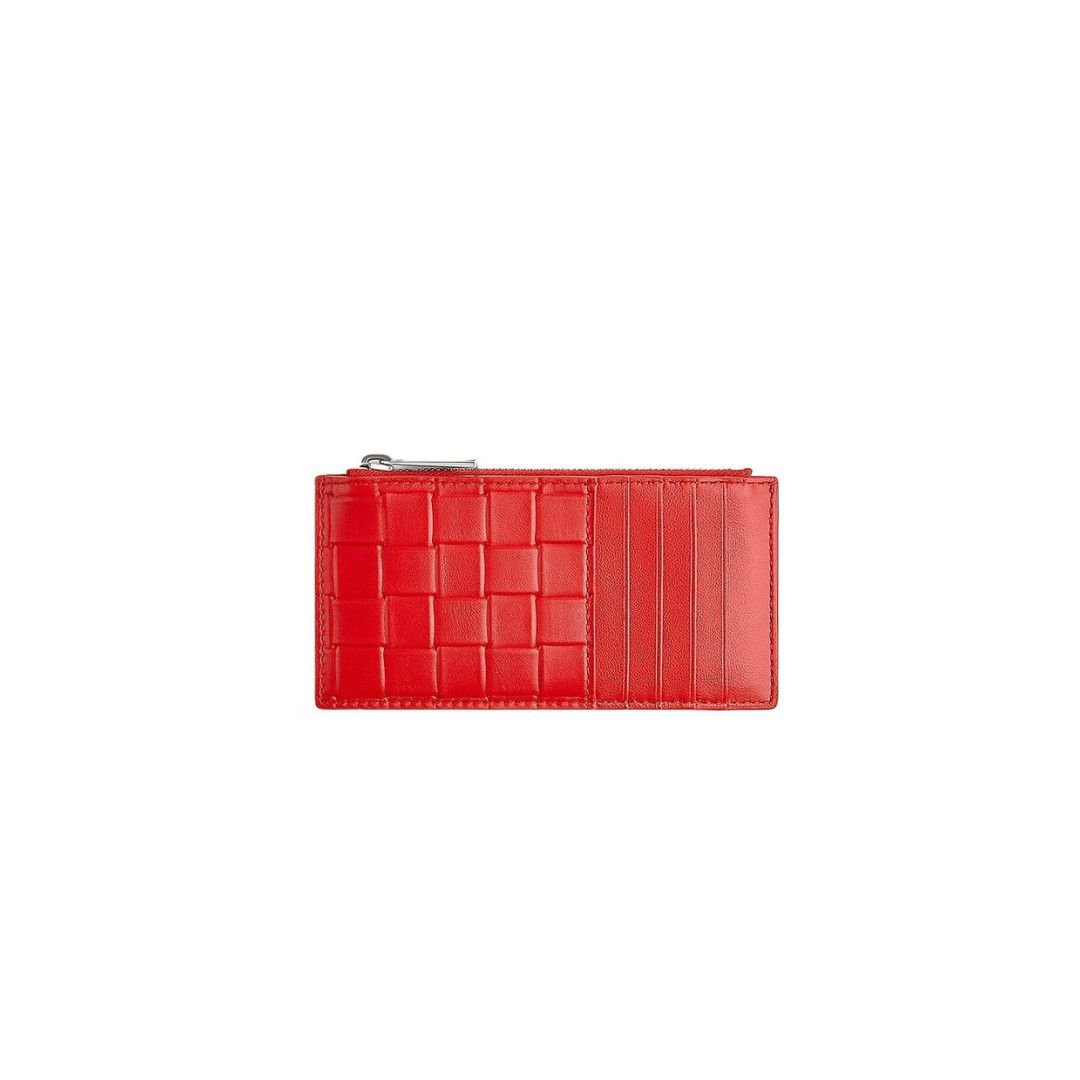 o1n1vont1224 Size: OS / Zipped Card Holder in Red