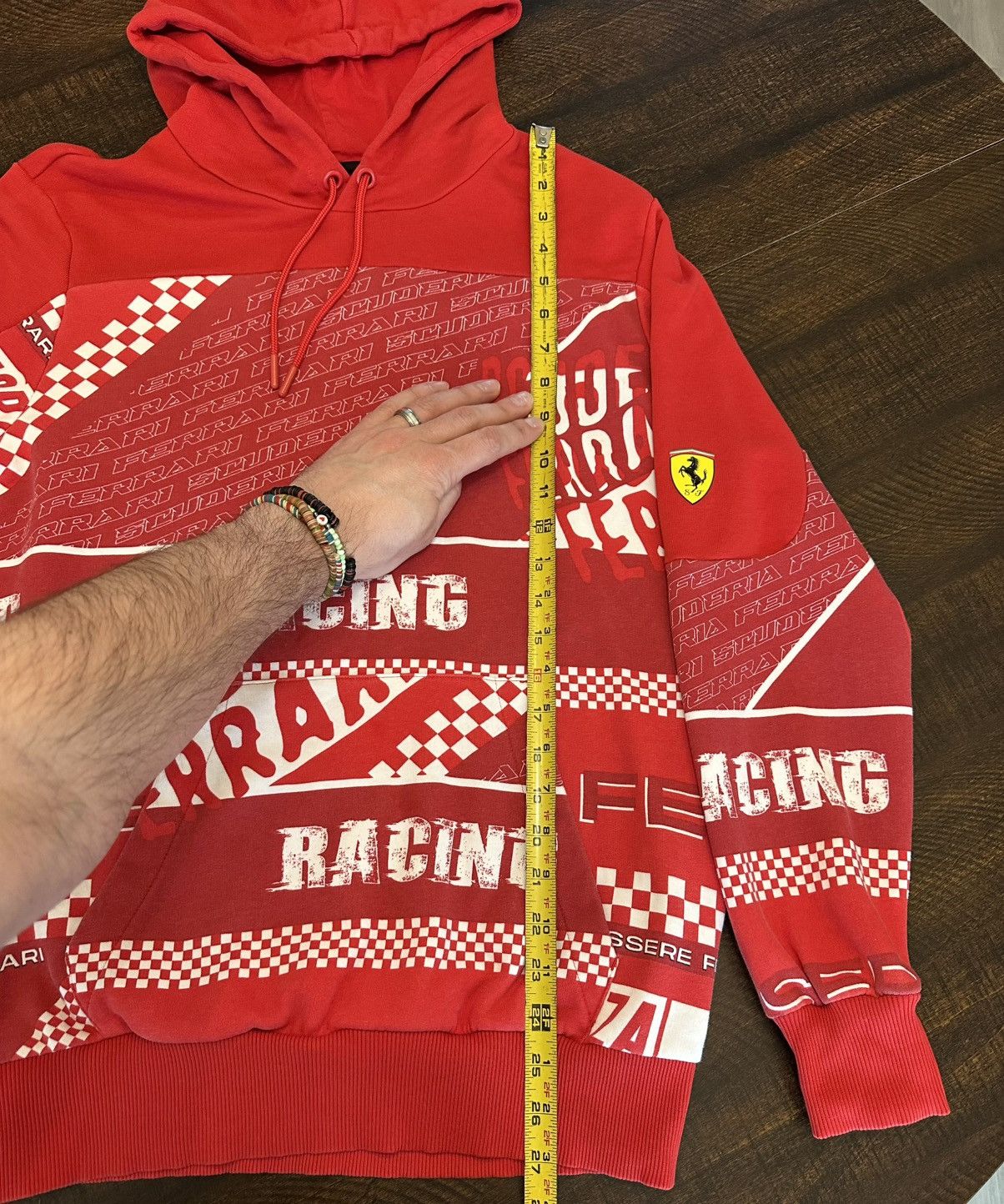 Ferrari × Puma Puma x Scuderia Ferrari Men’s Graphic Hoodie-Size Medium Size US M / EU 48-50 / 2 - 2 Thumbnail