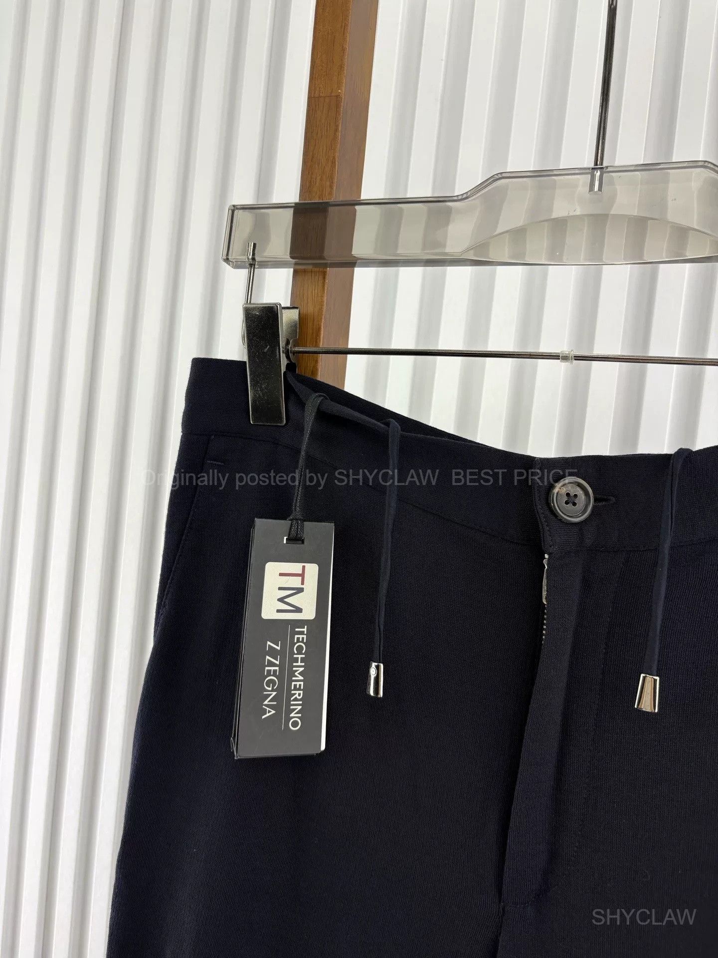 Z Zegna Z Zegna Maserati Collab 100% Wool Drawstring BFAJDEF441 Size US 30 / EU 46 - 3 Thumbnail