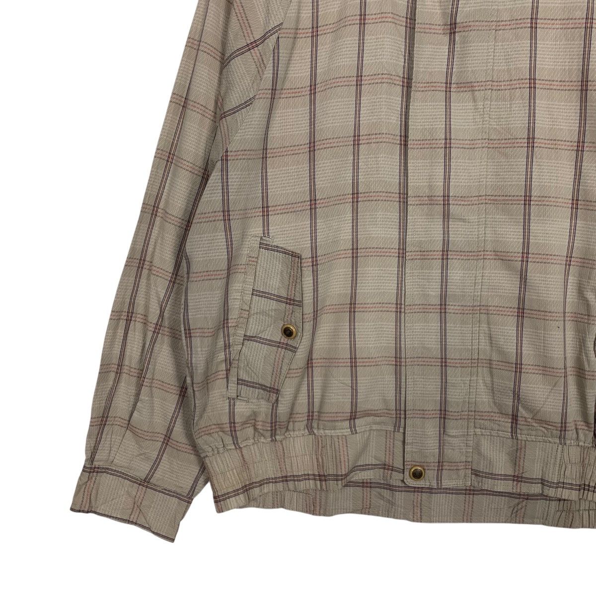 Japanese Brand Vintage 90’s CROCODILE Checked Casual Jacket #2833-C128 Size US M / EU 48-50 / 2 - 5 Thumbnail