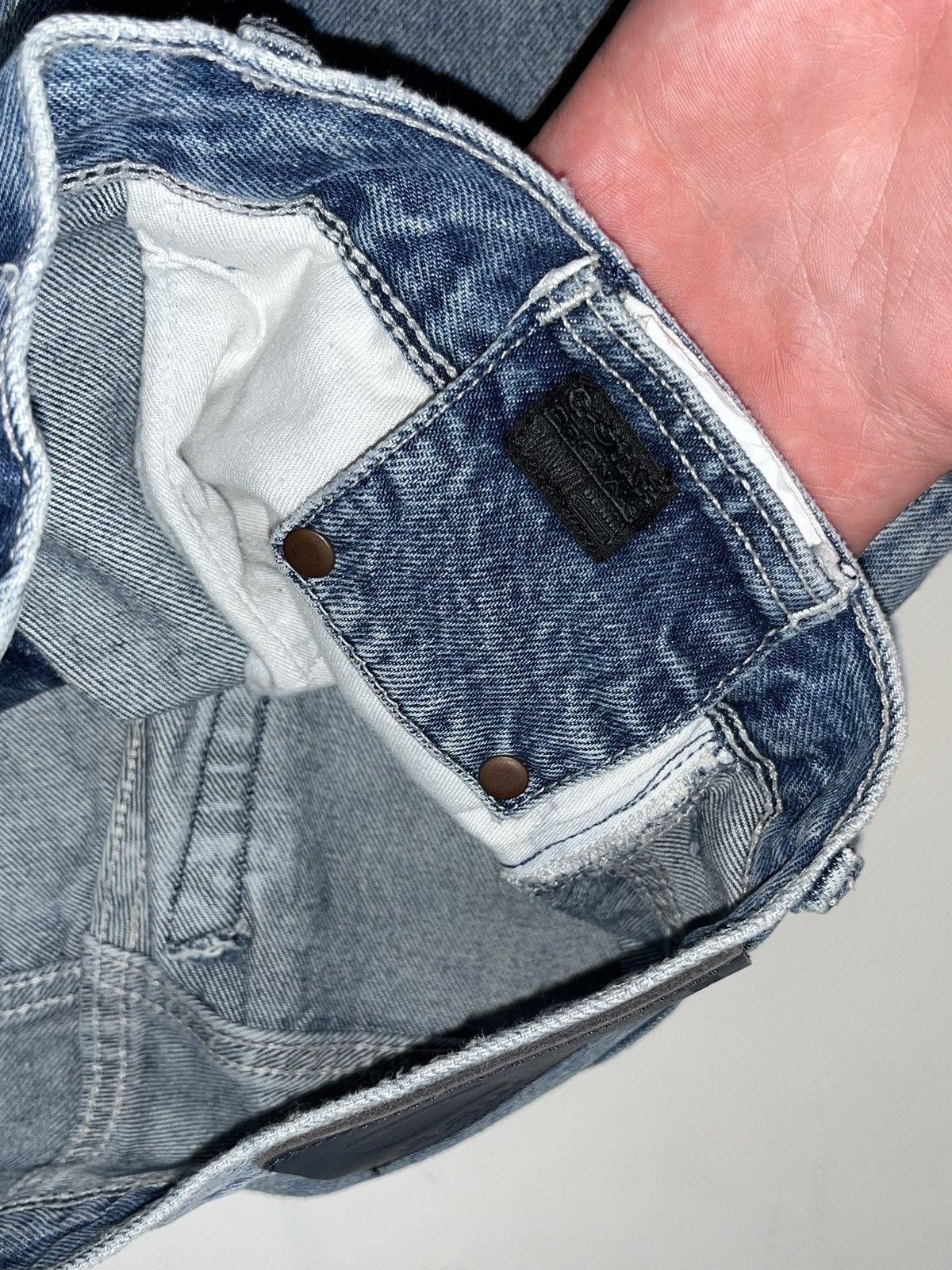 G-Star G-star RAW Arc 3D blue jeans Avant-Garr style Y2K Size US 30 / EU 46 - 4 Thumbnail