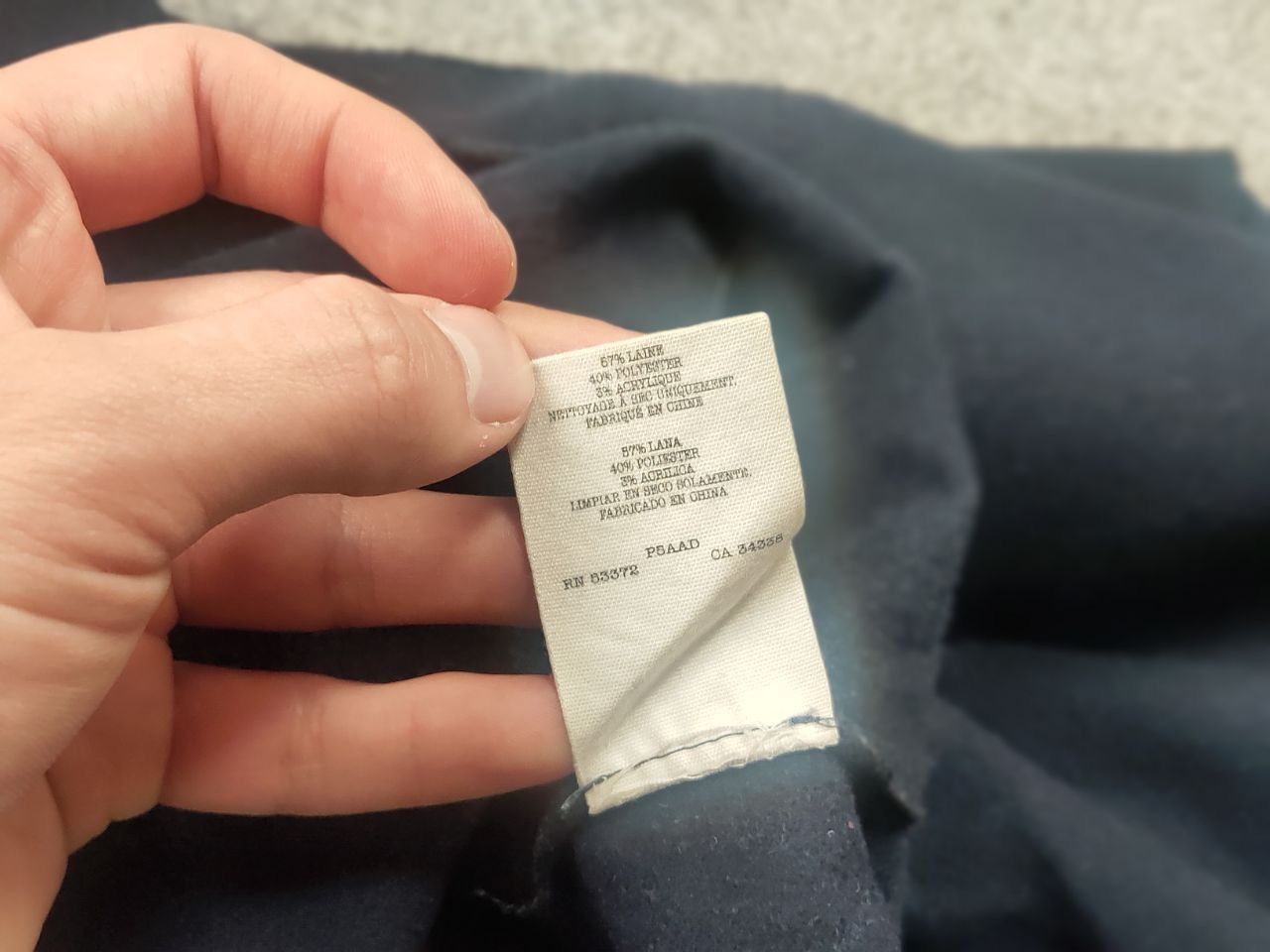 YMC YMC You Must Create Design Navy Thin wool overshot jacket Size US XL / EU 56 / 4 - 17 Thumbnail