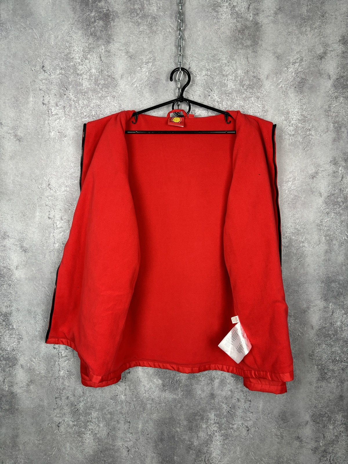 Ferrari × Vintage Shell Ferrari V-Power Fleece Lined Jacket Red Size US L / EU 52-54 / 3 - 9 Thumbnail