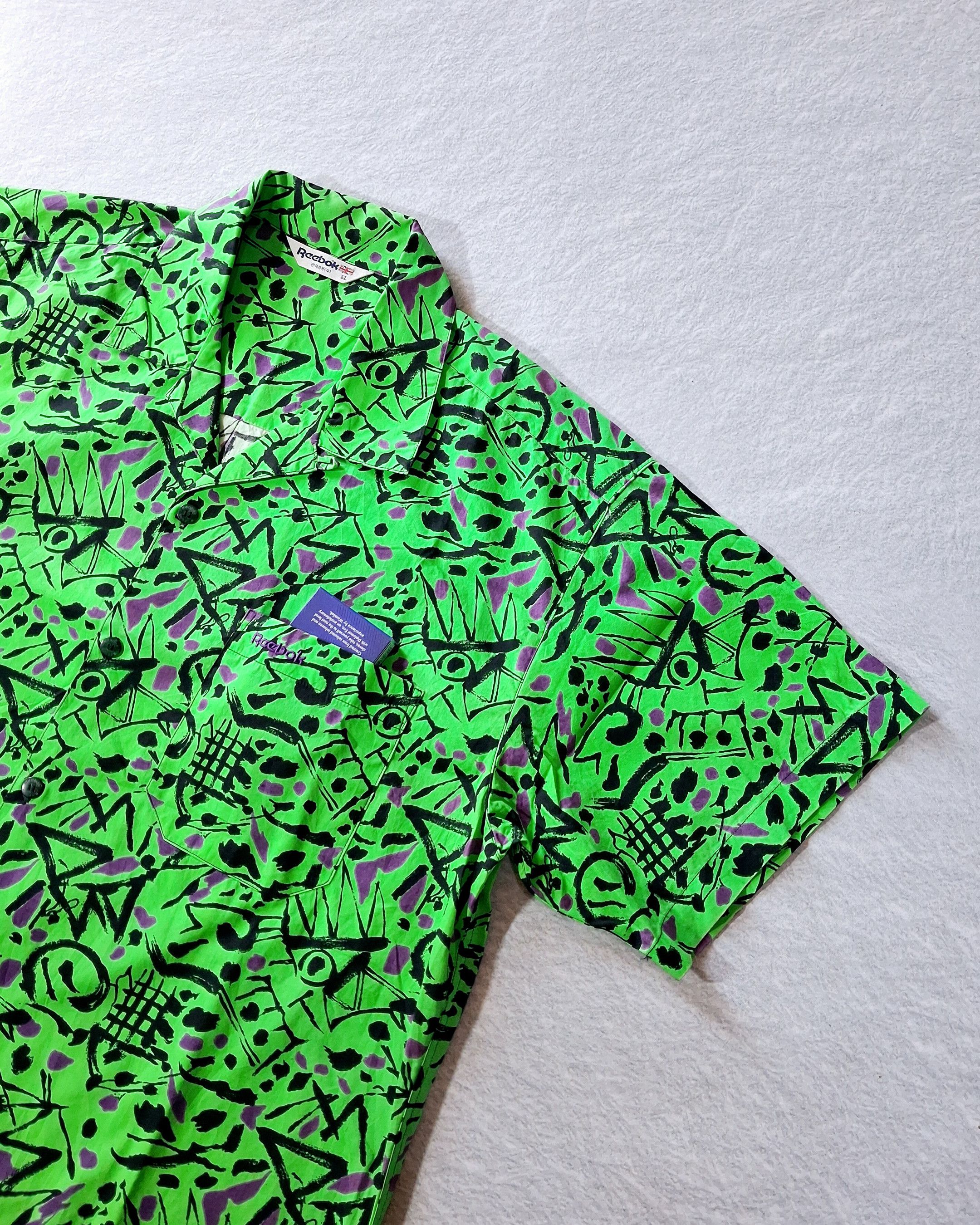 Reebok REEBOK 1991 LOOP COLLAR SHIRT Size US XL / EU 56 / 4 - 2 Thumbnail