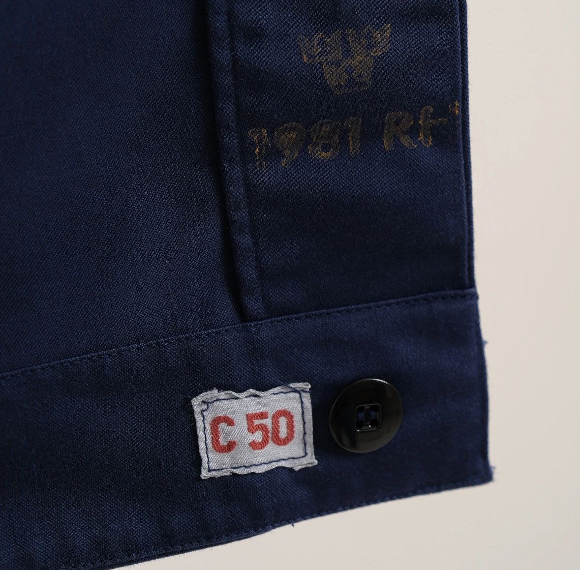 Vintage Swedish Military Chore Jacket Size US M / EU 48-50 / 2 - 4 Thumbnail