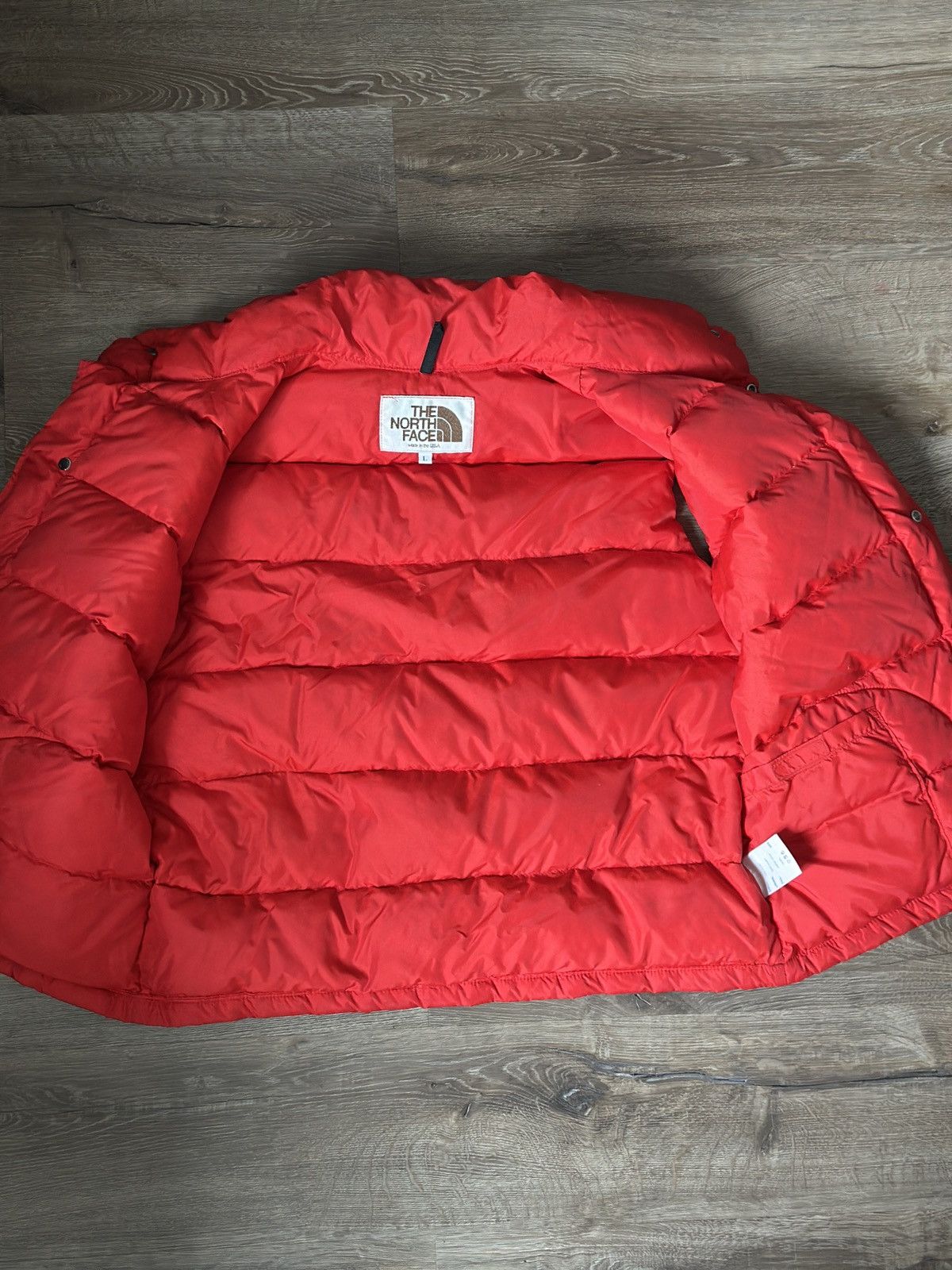 The North Face True VTG 1980s The North Face Red Puffer Vest – Made in USA Size US L / EU 52-54 / 3 - 5 Thumbnail