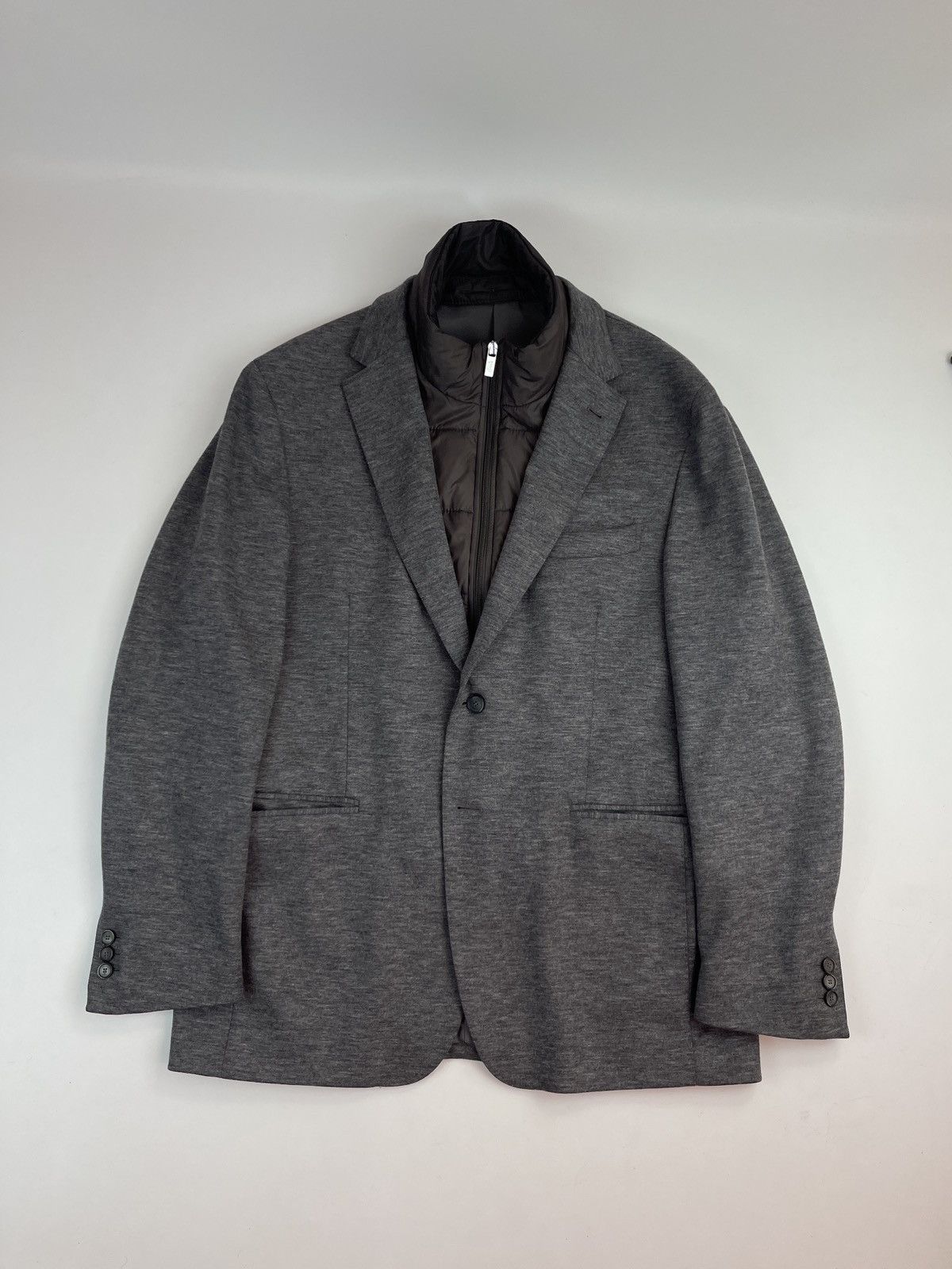 Boggi Boggi Milano Gray Blazer Size 48R - 1 Thumbnail