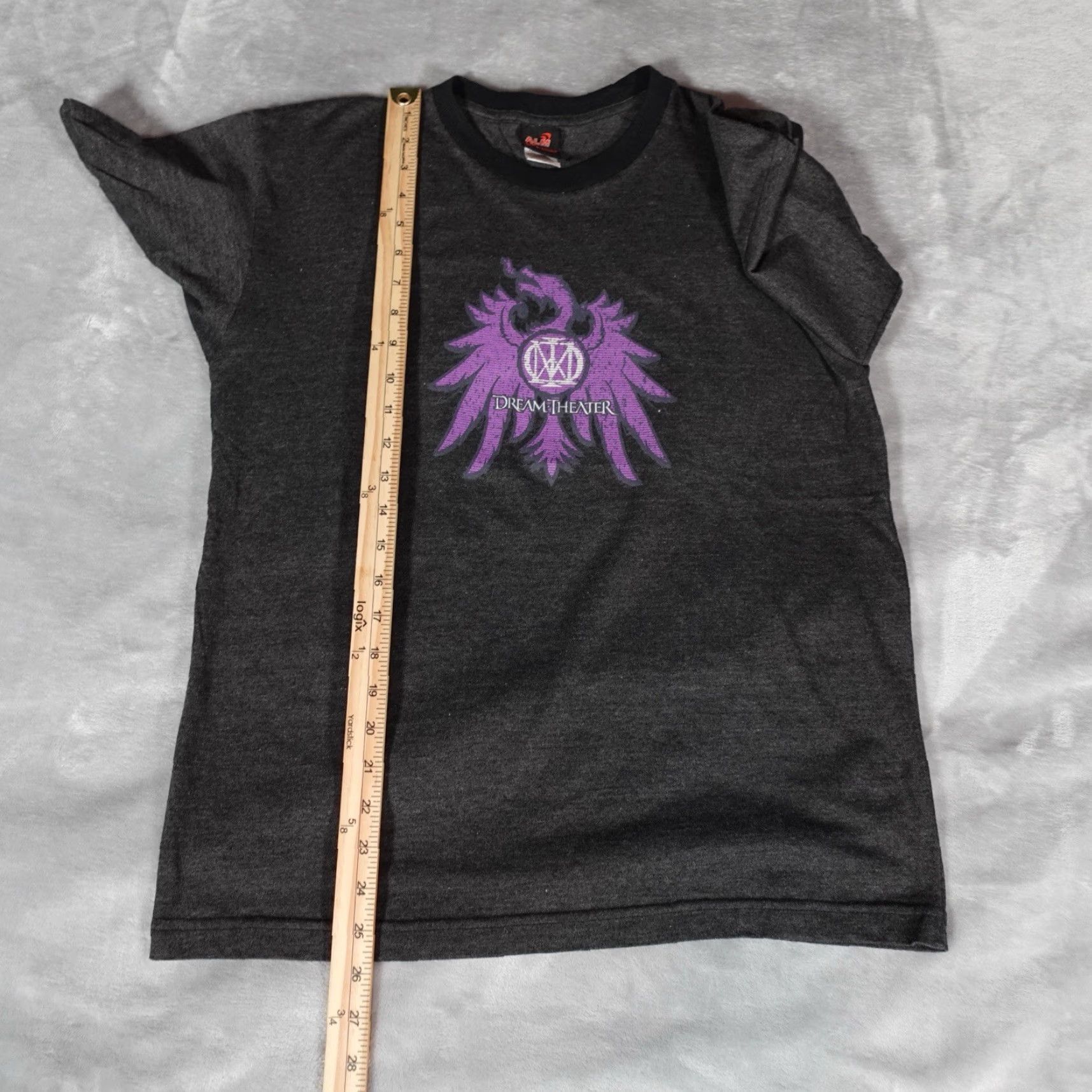 Vintage VINTAGE Dream Theater Band Ringer T-Shirt Women XL Gray Music USA 2000s Size XL / US 12-14 / IT 48-50 - 6 Thumbnail
