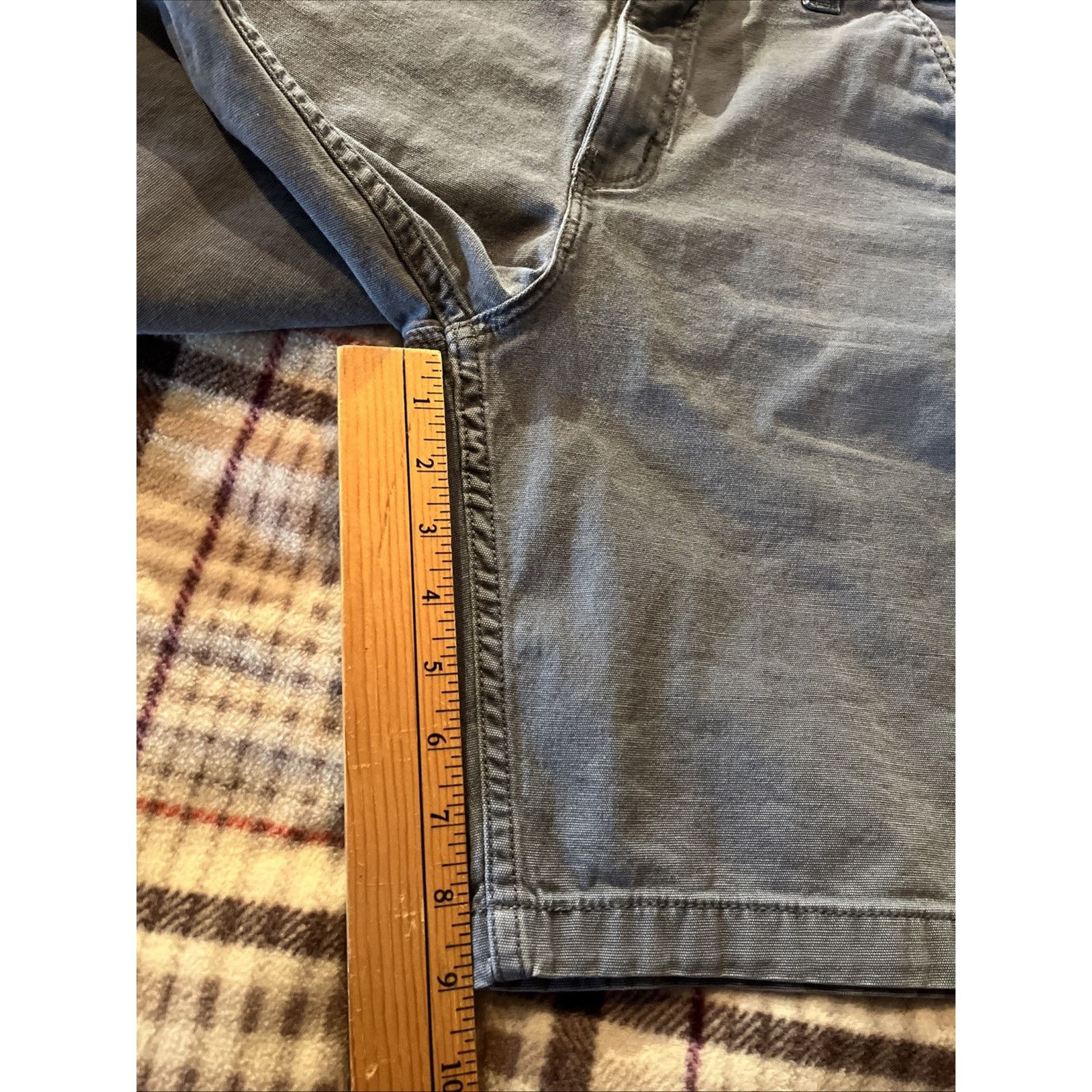 Carhartt Carhartt Canvas Shorts Men’s 34 Gray Relaxed Fit Workwear Size US 34 / EU 50 - 5 Thumbnail
