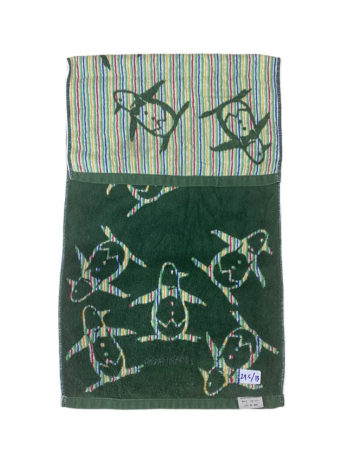 Grand Slam × Vintage VINTAGE MUNSINGWEAR Grandslam Stripes Face / Hand Towel Size ONE SIZE - 2 Thumbnail